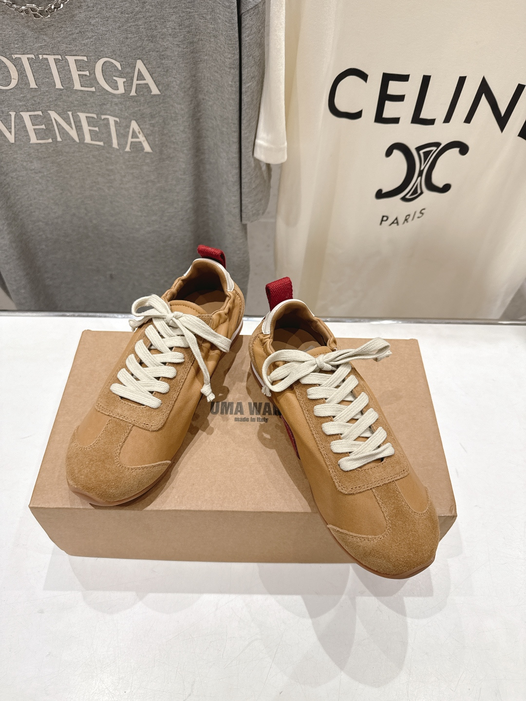 高版本出厂 UMA WANG 潮牌上新F064 2026ss新款复古系带休闲鞋德训鞋，质感党+懒人党双狂