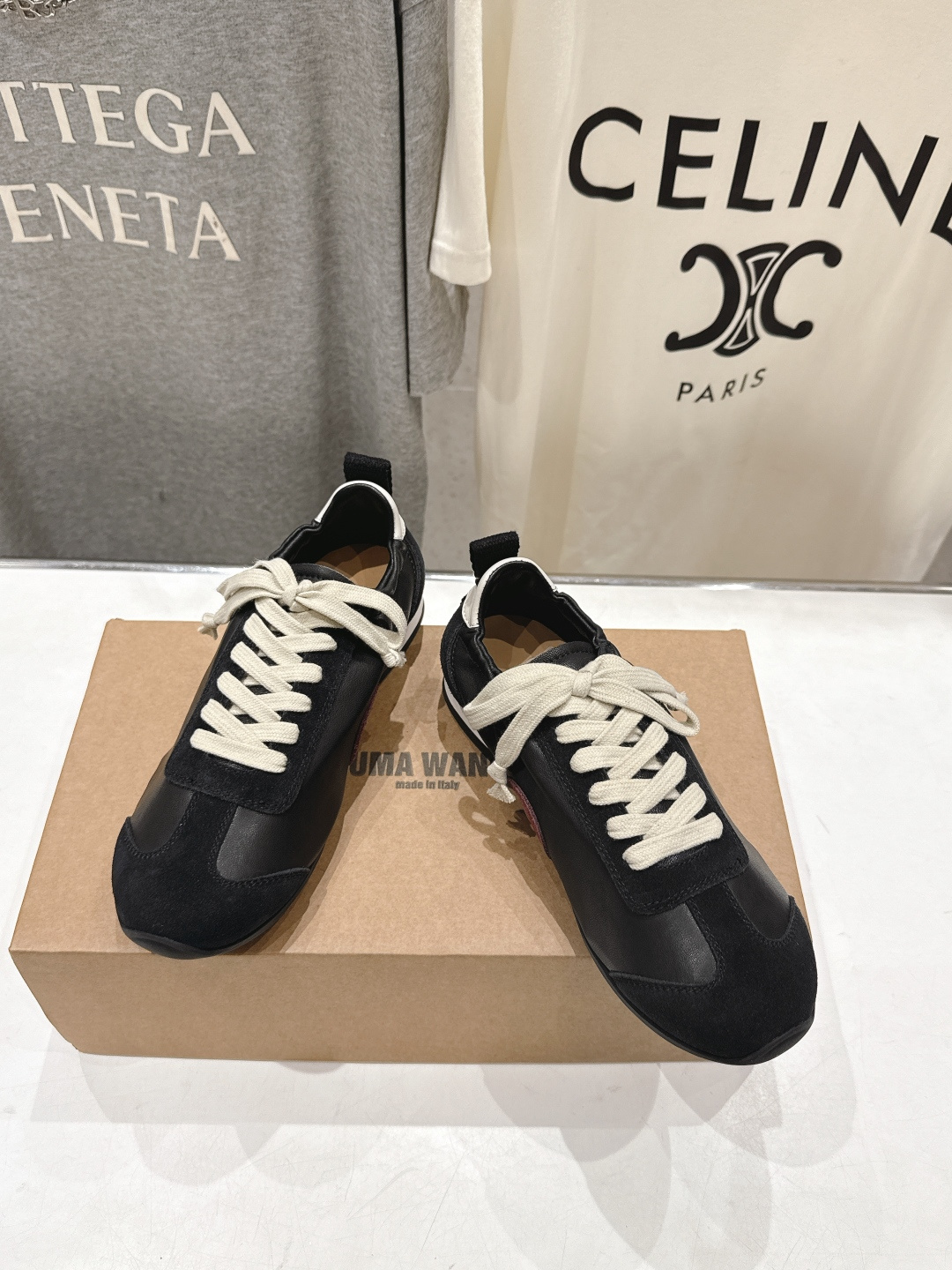 高版本出厂 UMA WANG 潮牌上新F064 2026ss新款复古系带休闲鞋德训鞋，质感党+懒人党双狂