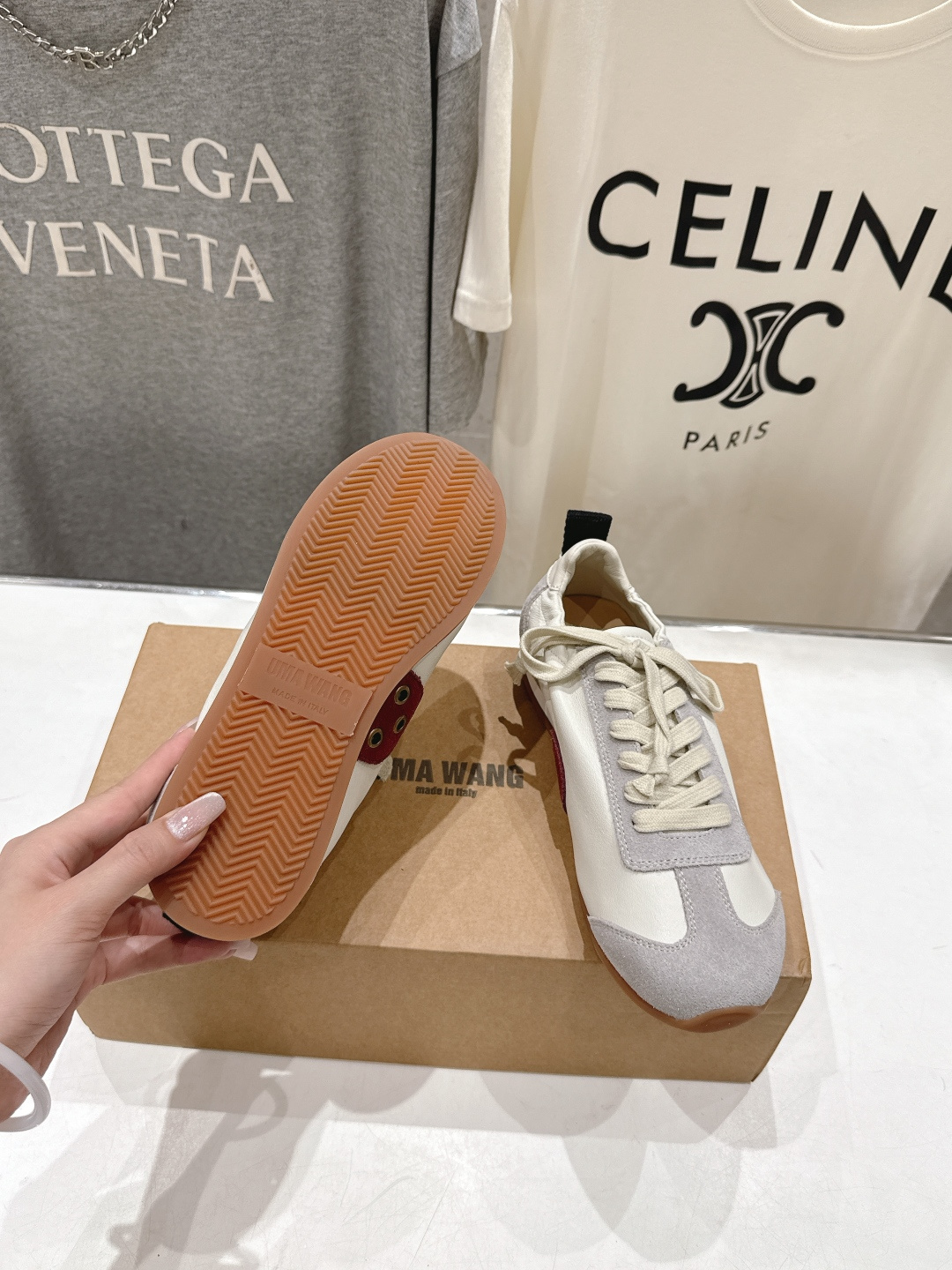 高版本出厂 UMA WANG 潮牌上新F064 2026ss新款复古系带休闲鞋德训鞋，质感党+懒人党双狂