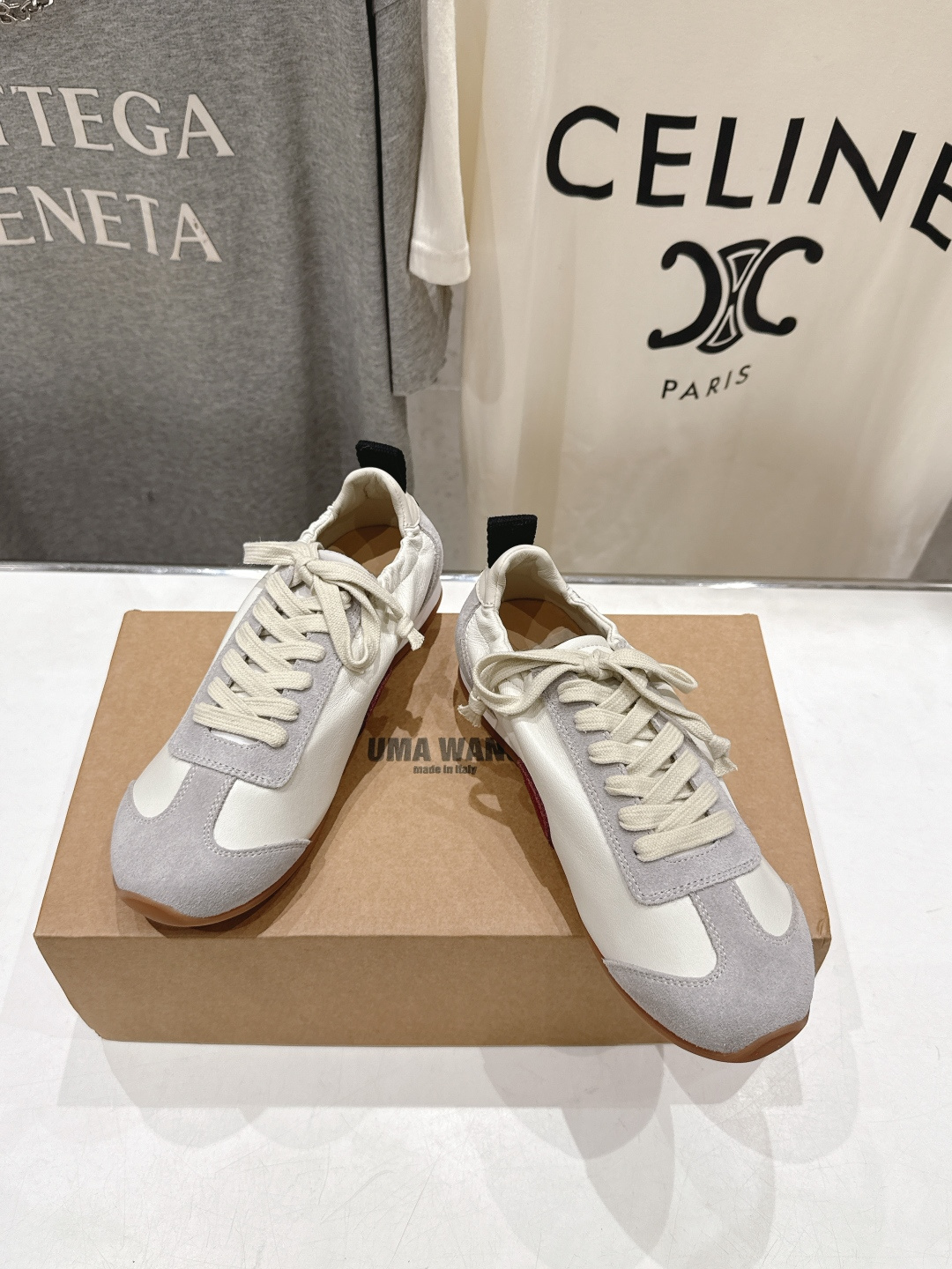 高版本出厂 UMA WANG 潮牌上新F064 2026ss新款复古系带休闲鞋德训鞋，质感党+懒人党双狂