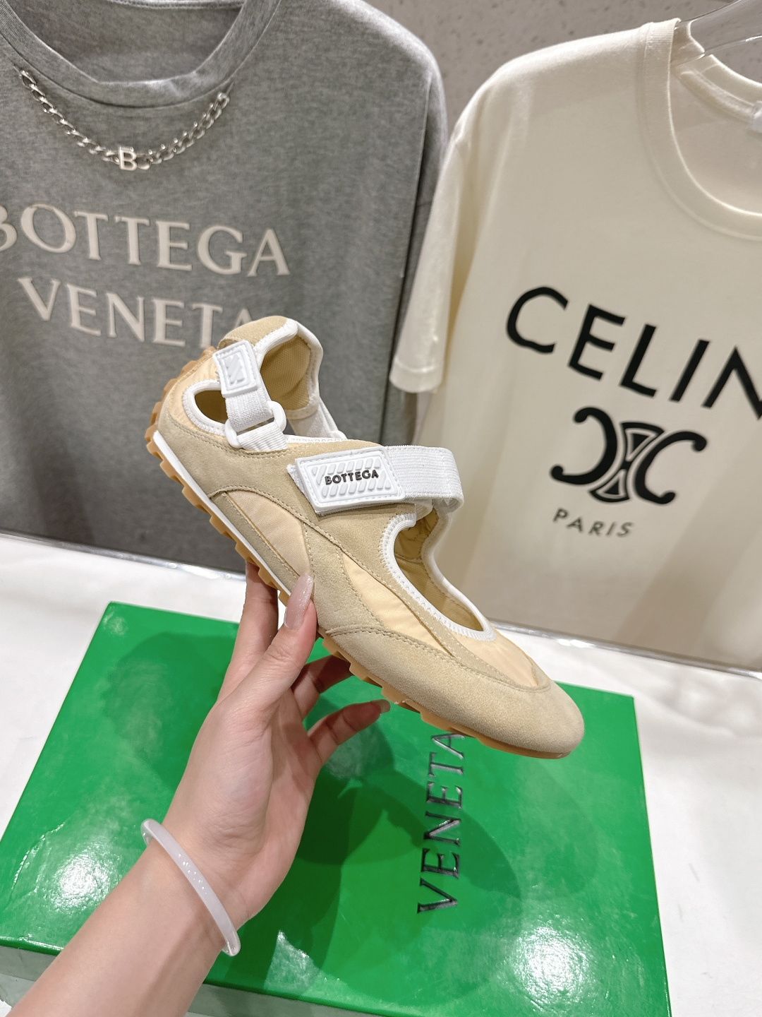 高版本出厂 Bottega Veneta/BV F065 2026ss新款玛丽珍 BV Orbit Fl