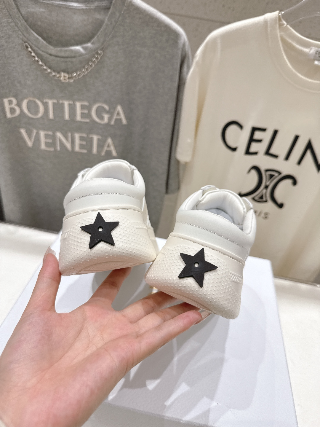 高版本出厂 厚底 Dior*迪奥 Star F019 D家2026ss新款系带厚底休闲鞋半拖小白鞋延续经