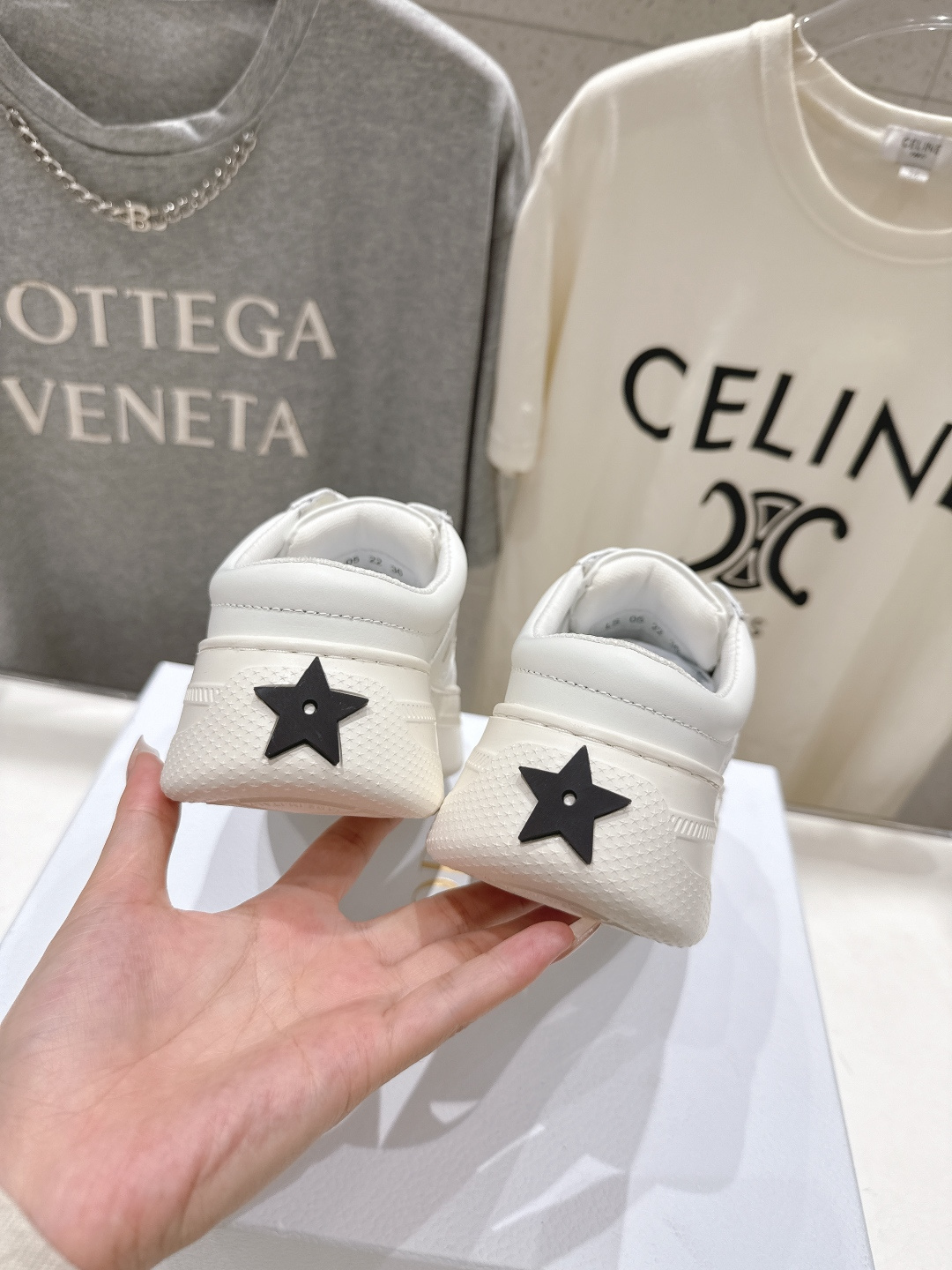 高版本出厂 厚底 Dior*迪奥 Star F019 D家2026ss新款系带厚底休闲鞋半拖小白鞋延续经