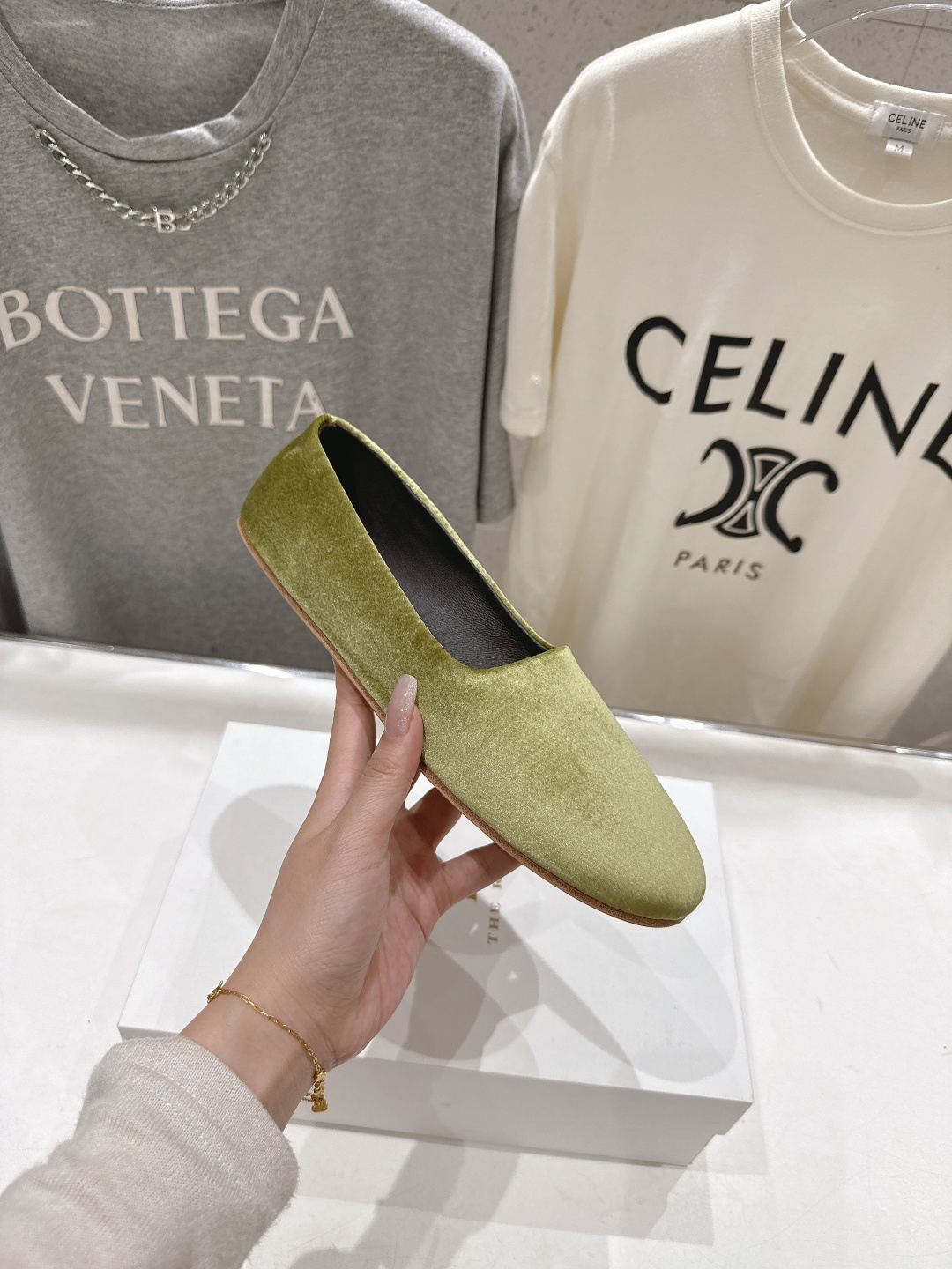 高版本出厂 The Row 2026ss官方同步爆款平底乐福鞋一脚蹬单鞋非常舒服的一款平底鞋，极简设计理