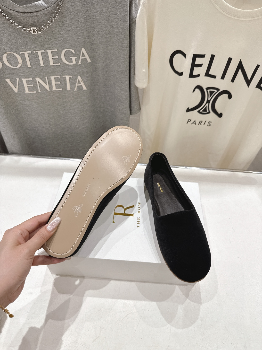 高版本出厂 The Row 2026ss官方同步爆款平底乐福鞋一脚蹬单鞋非常舒服的一款平底鞋，极简设计理