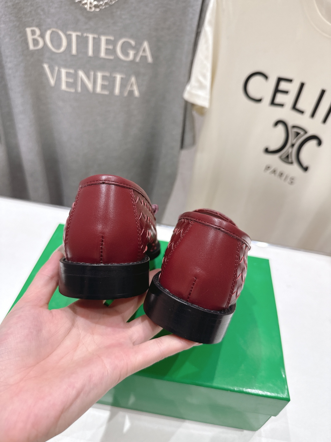 高版本出厂 Bottega Veneta/BV F065 2026ss新款真皮手工编织 金色五金结绳扣件