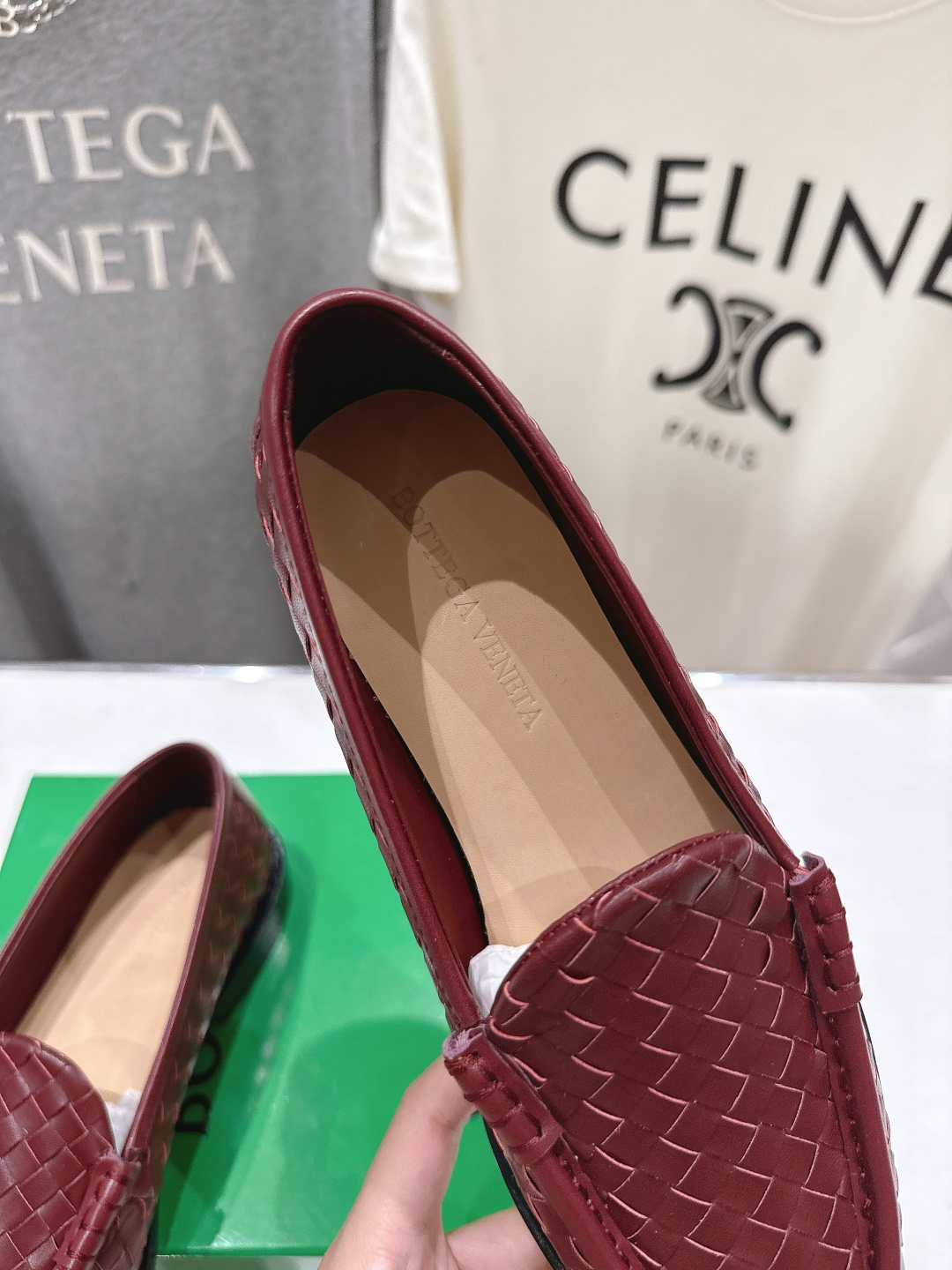 高版本出厂 Bottega Veneta/BV F065 2026ss新款真皮手工编织 金色五金结绳扣件