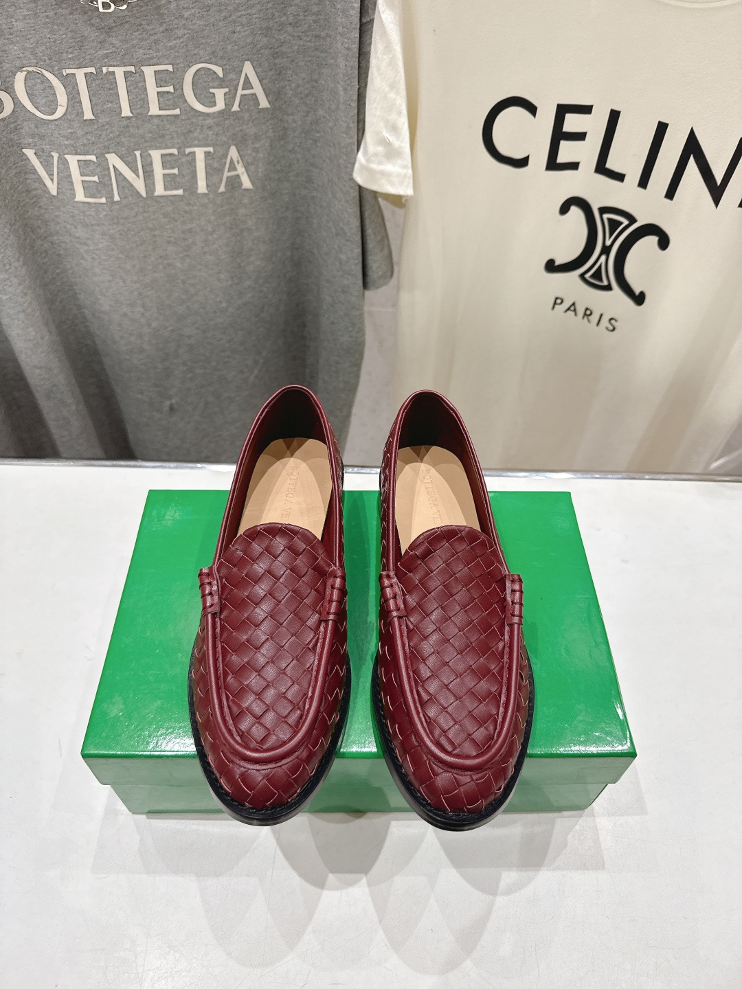 高版本出厂 Bottega Veneta/BV F065 2026ss新款真皮手工编织 金色五金结绳扣件