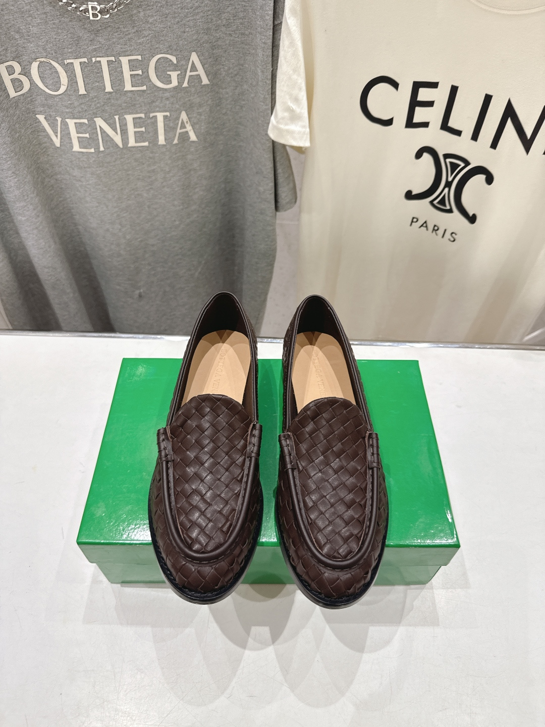 高版本出厂 Bottega Veneta/BV F065 2026ss新款真皮手工编织 金色五金结绳扣件