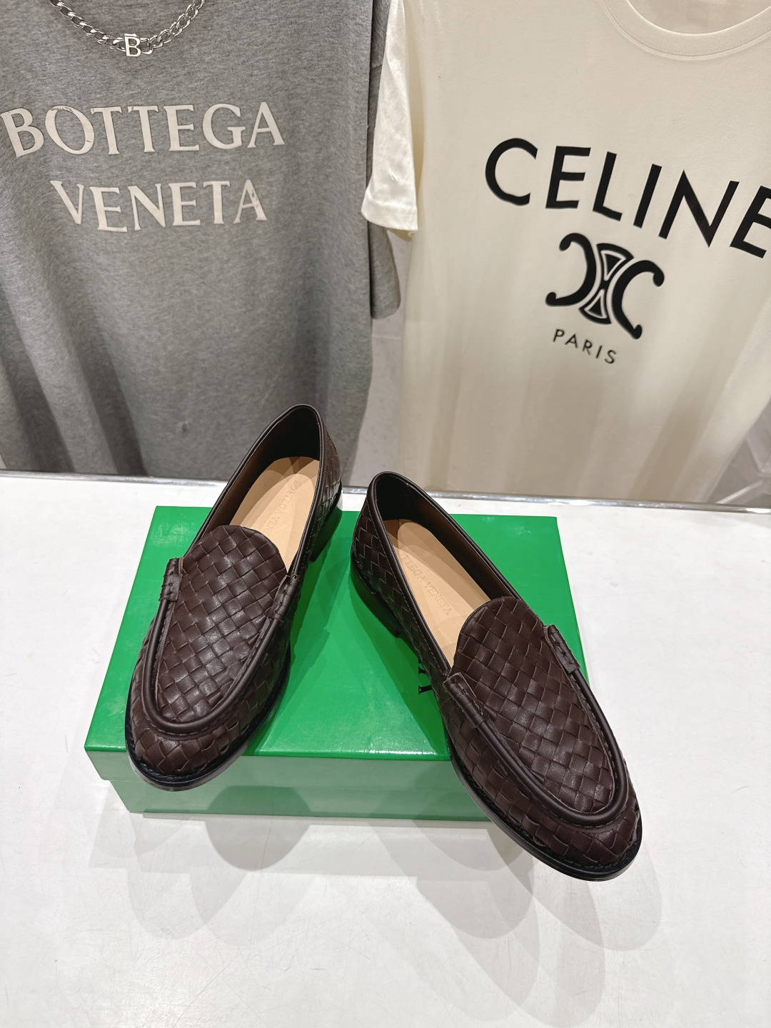 高版本出厂 Bottega Veneta/BV F065 2026ss新款真皮手工编织 金色五金结绳扣件