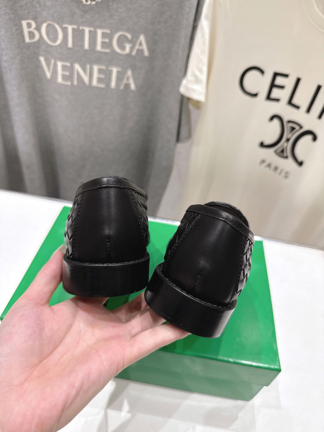 高版本出厂 Bottega Veneta/BV F065 2026ss新款真皮手工编织 金色五金结绳扣件