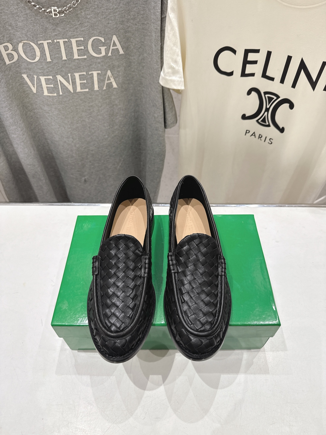 高版本出厂 Bottega Veneta/BV F065 2026ss新款真皮手工编织 金色五金结绳扣件