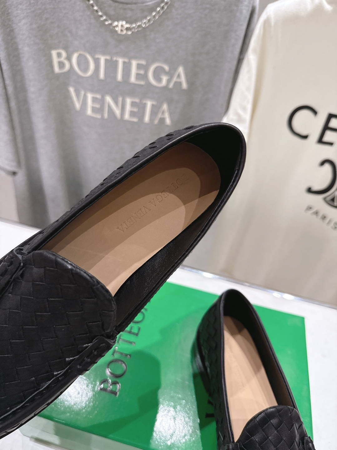 高版本出厂 Bottega Veneta/BV F065 2026ss新款真皮手工编织 金色五金结绳扣件
