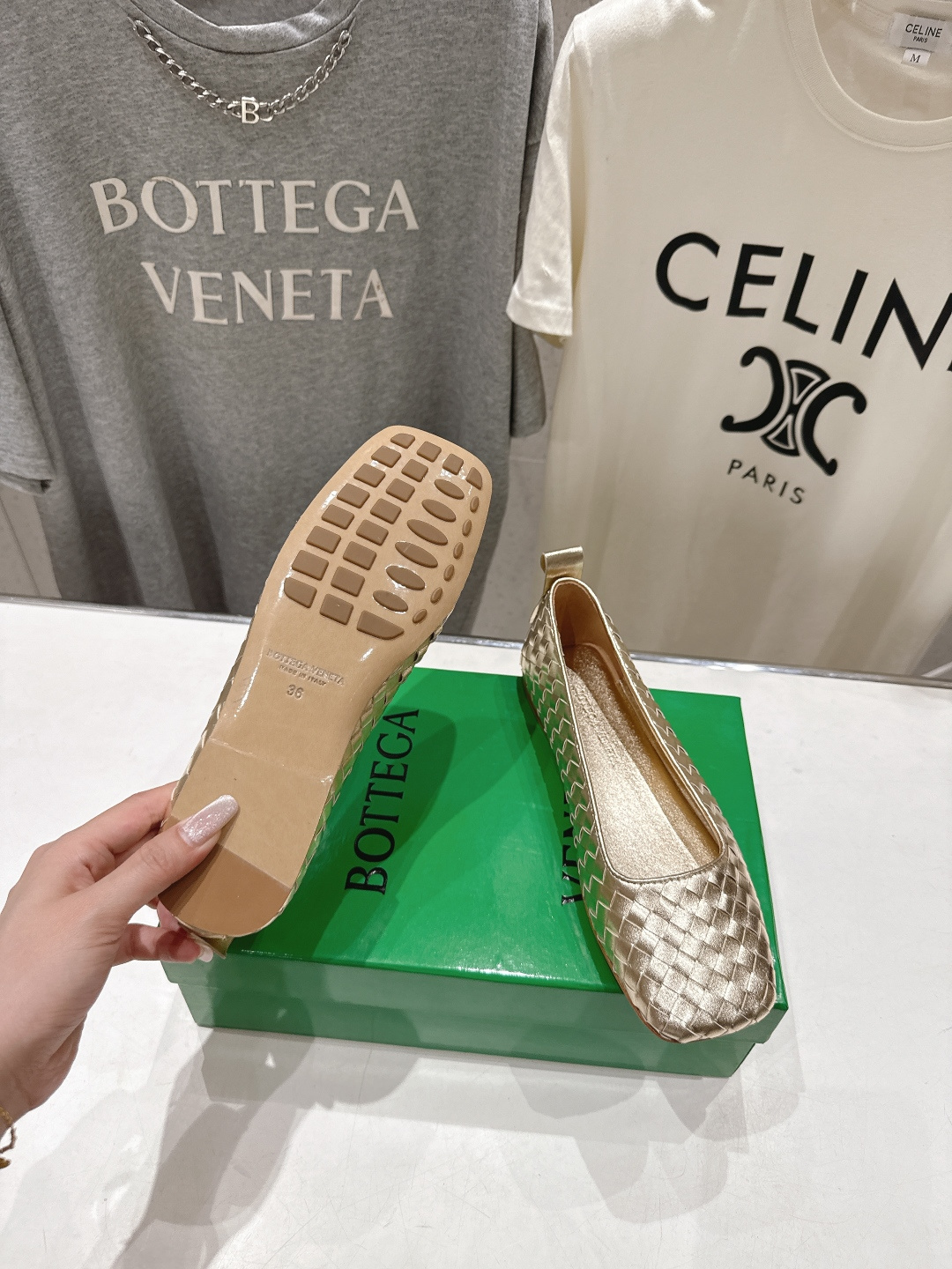 高版本出厂 Bottega Veneta/BV F065 2026ss新款真皮手工编织 Astaire一