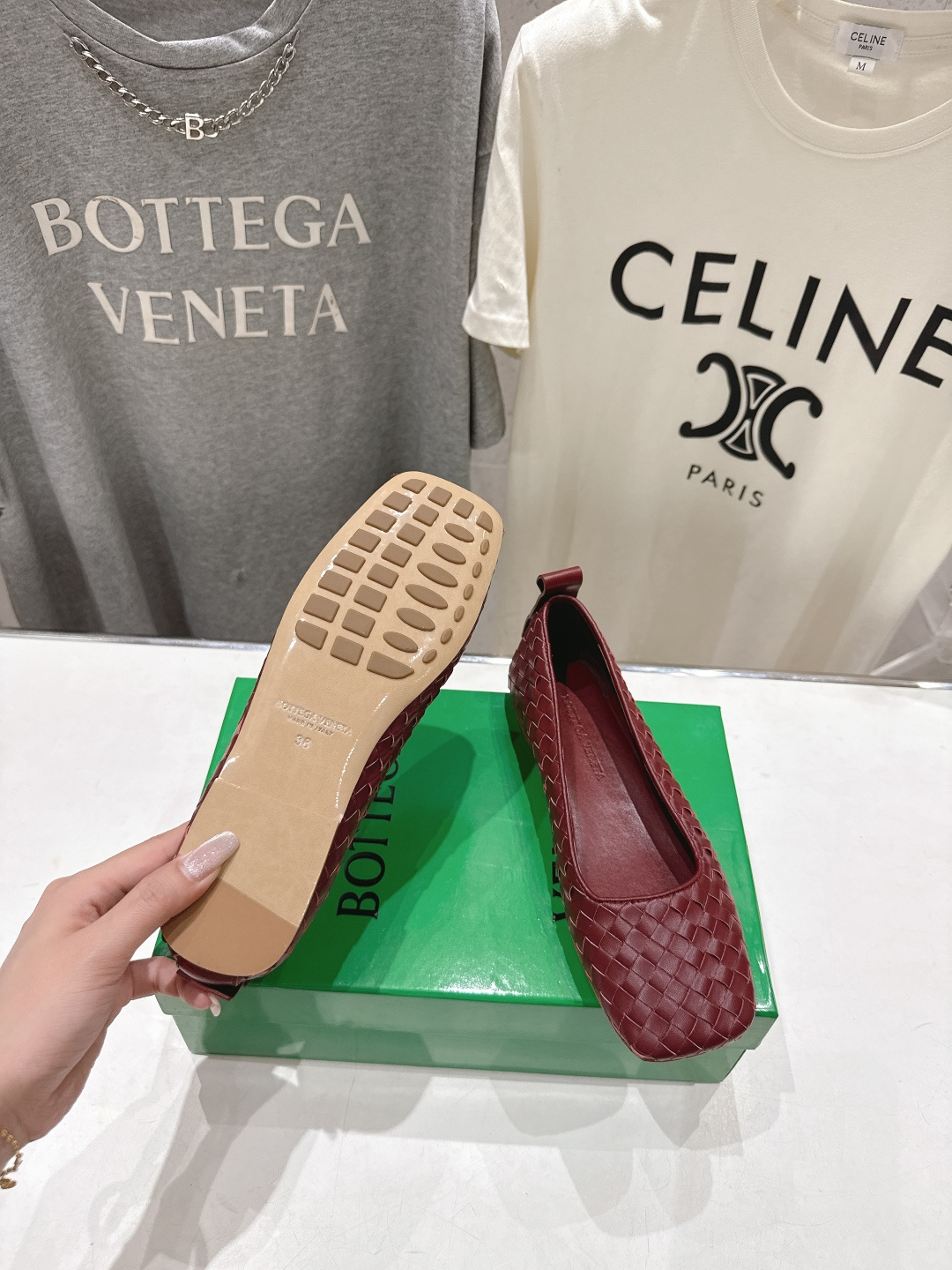 高版本出厂 Bottega Veneta/BV F065 2026ss新款真皮手工编织 Astaire一
