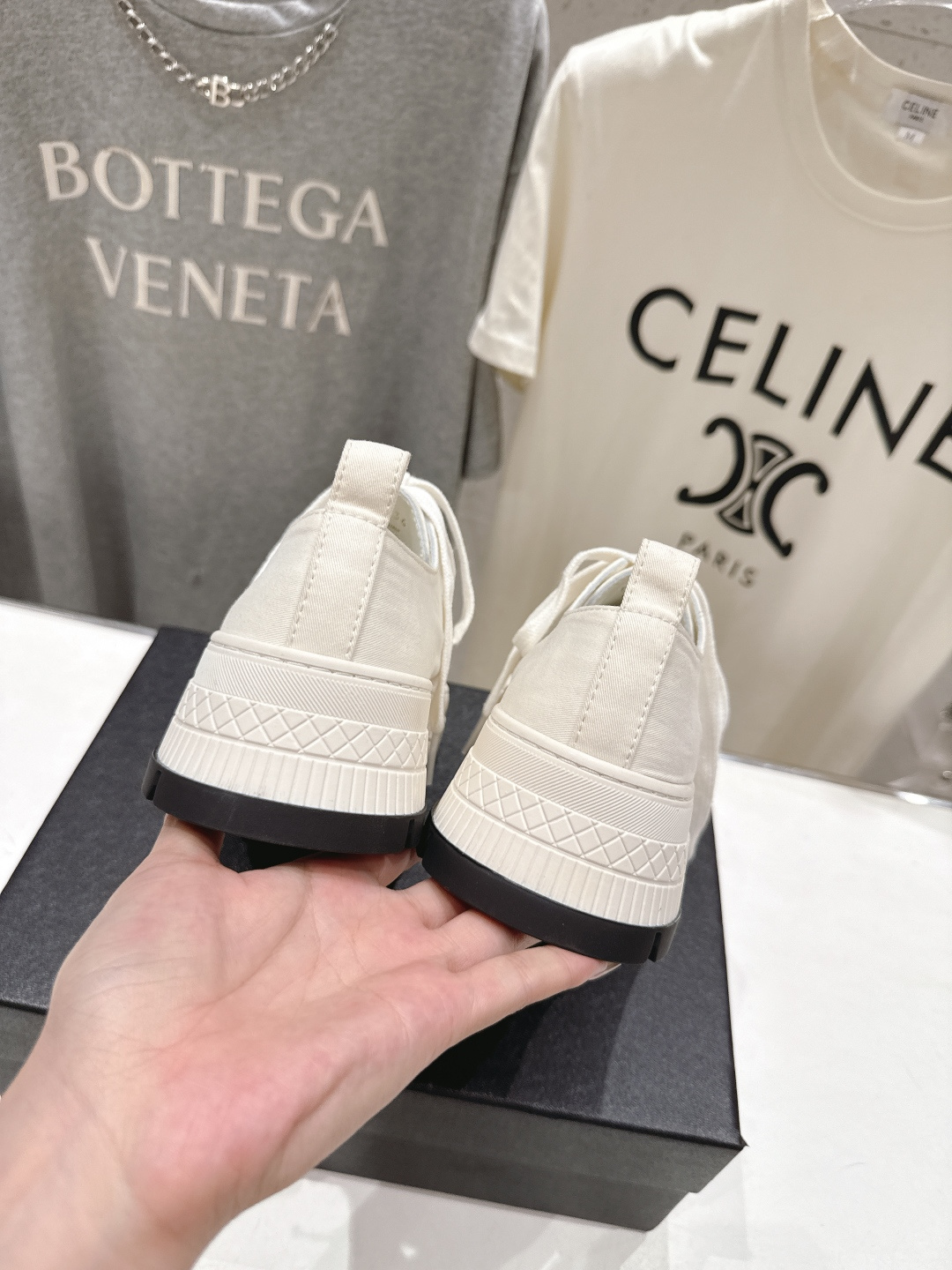 高版本出厂 Chanel* 香奈儿F022 小香2026ss新款厚底帆布鞋休闲鞋，目前超级流行的饼干鞋网