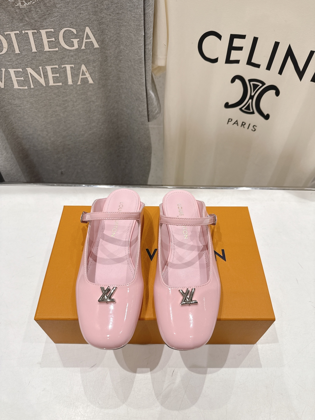 高版本出厂 Louis Vuitton ss26 new arrival LV驴牌春夏系列玛丽珍平底鞋半