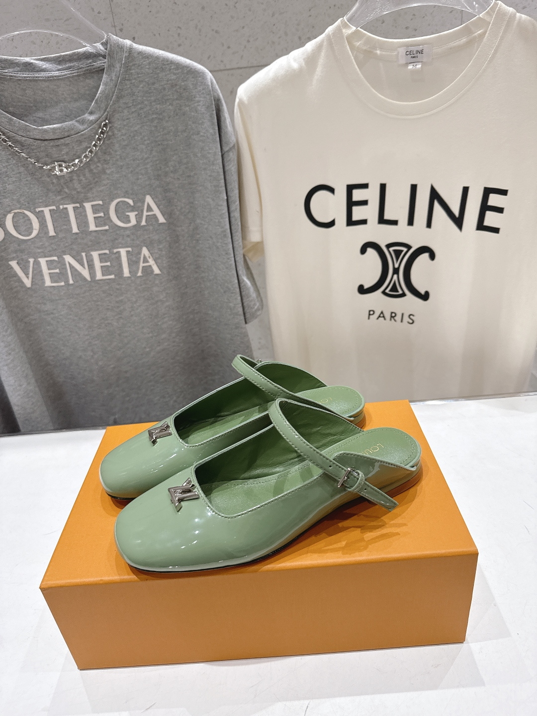 高版本出厂 Louis Vuitton ss26 new arrival LV驴牌春夏系列玛丽珍平底鞋半