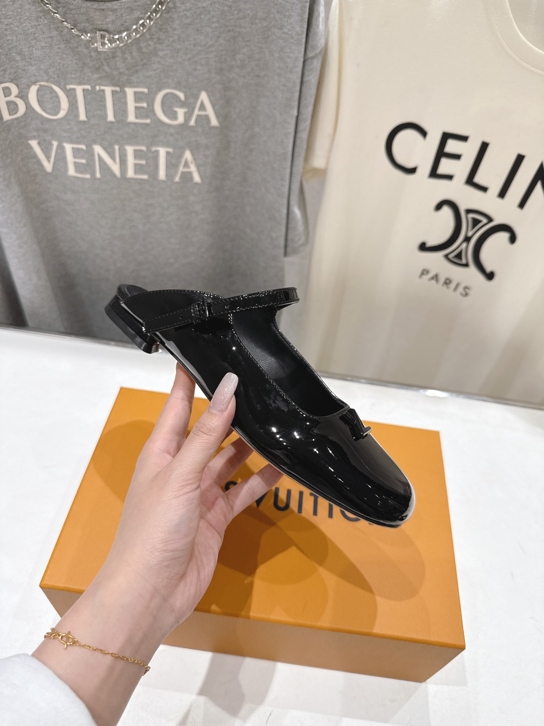 高版本出厂 Louis Vuitton ss26 new arrival LV驴牌春夏系列玛丽珍平底鞋半