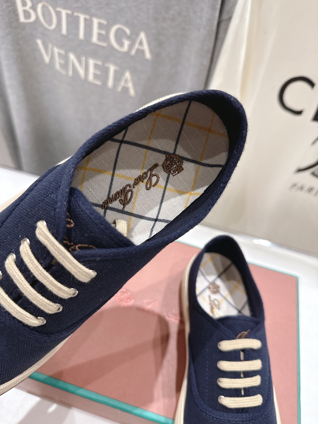 高版本出厂 男码+10 情侣款 Loro piana2026ss火爆新品帆布鞋发售Loro Piana(