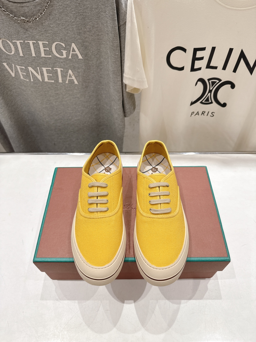 高版本出厂 男码+10 情侣款 Loro piana2026ss火爆新品帆布鞋发售Loro Piana(