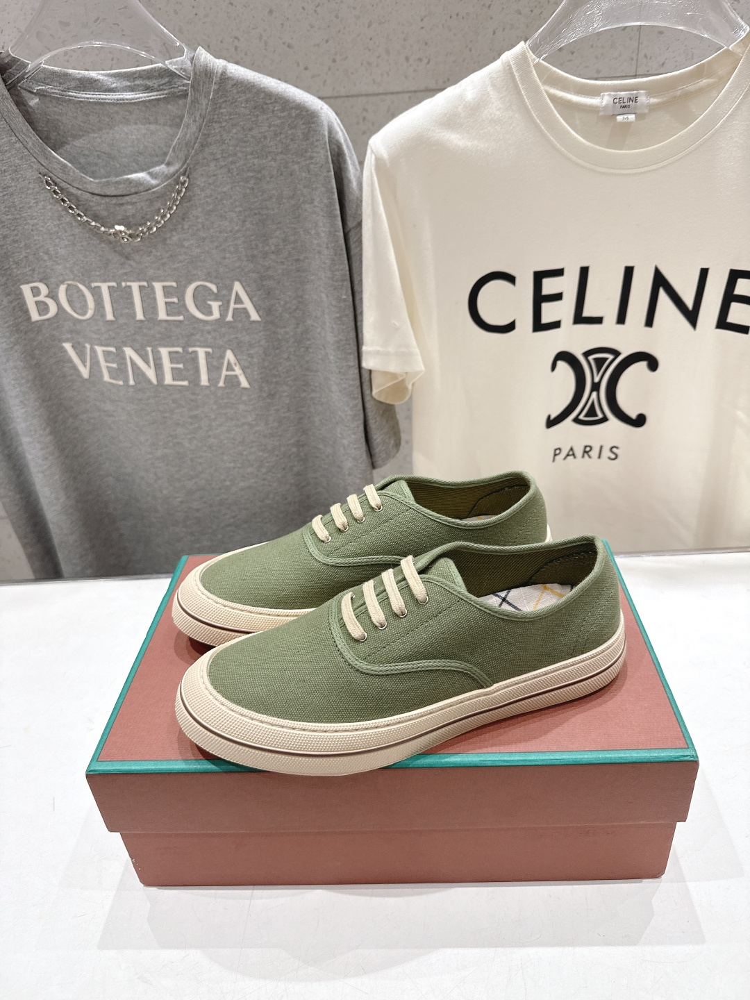 高版本出厂 男码+10 情侣款 Loro piana2026ss火爆新品帆布鞋发售Loro Piana(