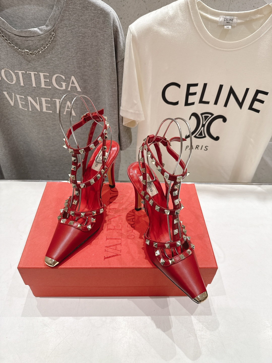 高版本出厂 ～New～顶级制作·Valentino*·华伦天奴〰️2026ss官方同步春夏走秀新款高跟鞋