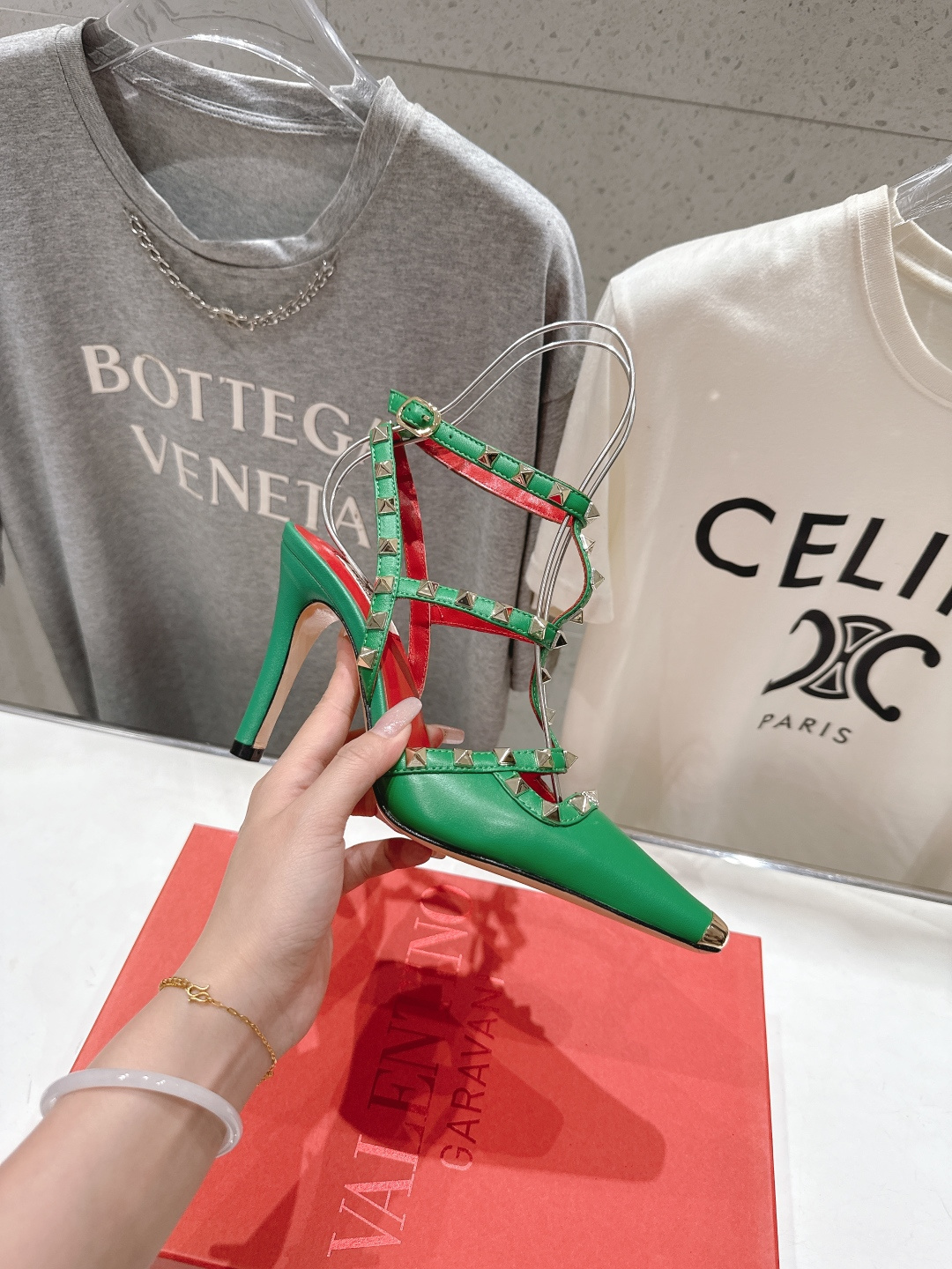 高版本出厂 ～New～顶级制作·Valentino*·华伦天奴〰️2026ss官方同步春夏走秀新款高跟鞋