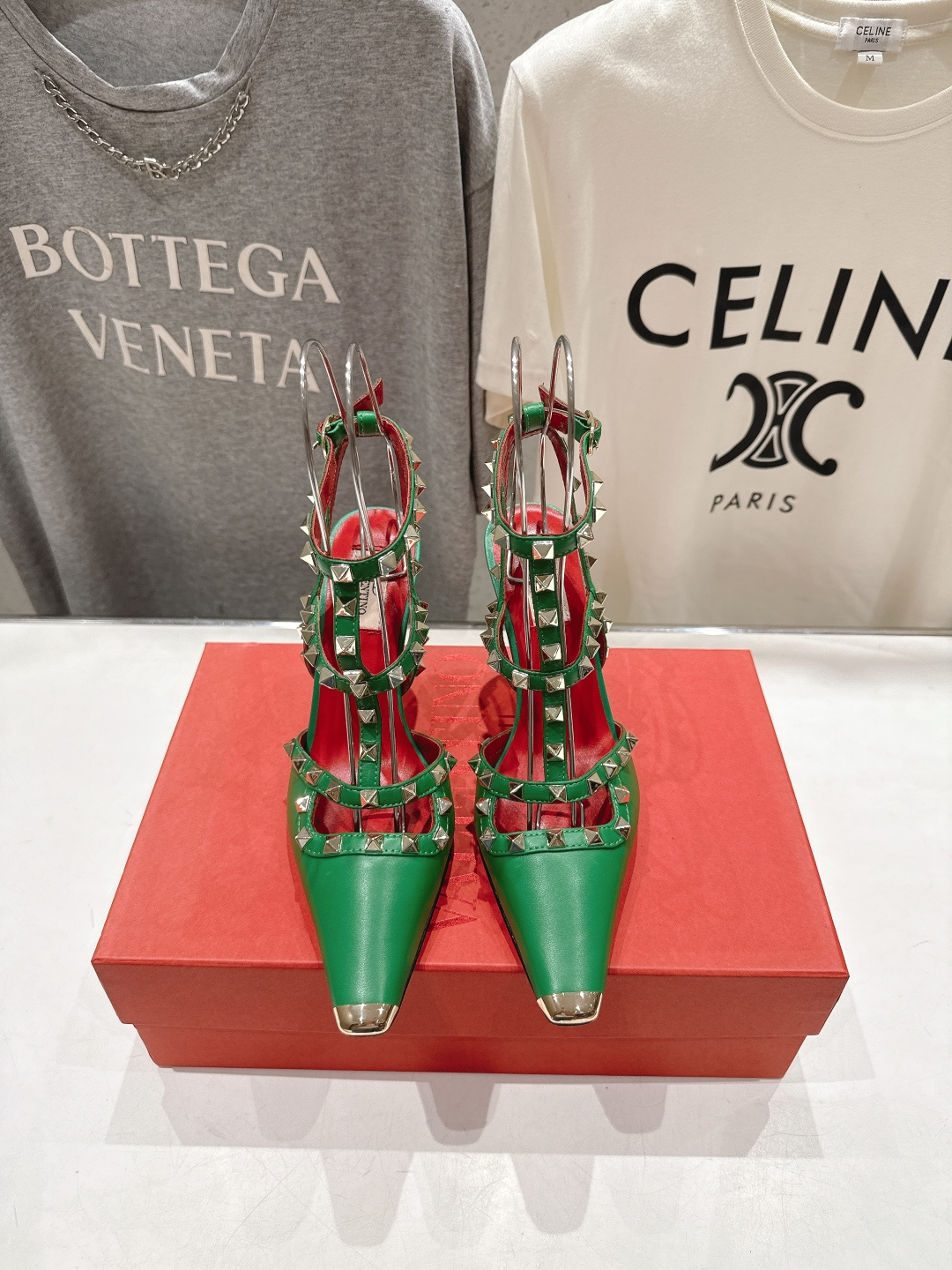 高版本出厂 ～New～顶级制作·Valentino*·华伦天奴〰️2026ss官方同步春夏走秀新款高跟鞋