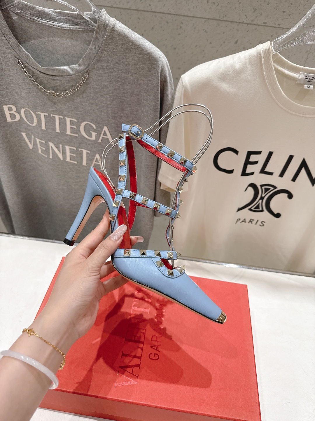 高版本出厂 ～New～顶级制作·Valentino*·华伦天奴〰️2026ss官方同步春夏走秀新款高跟鞋