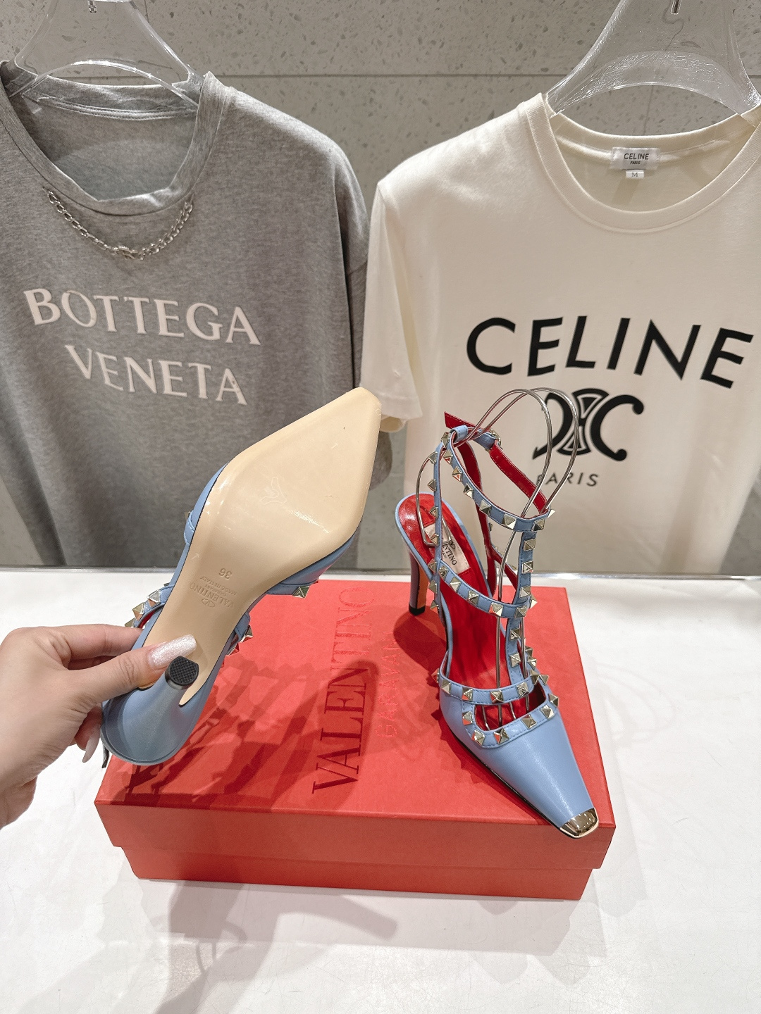 高版本出厂 ～New～顶级制作·Valentino*·华伦天奴〰️2026ss官方同步春夏走秀新款高跟鞋