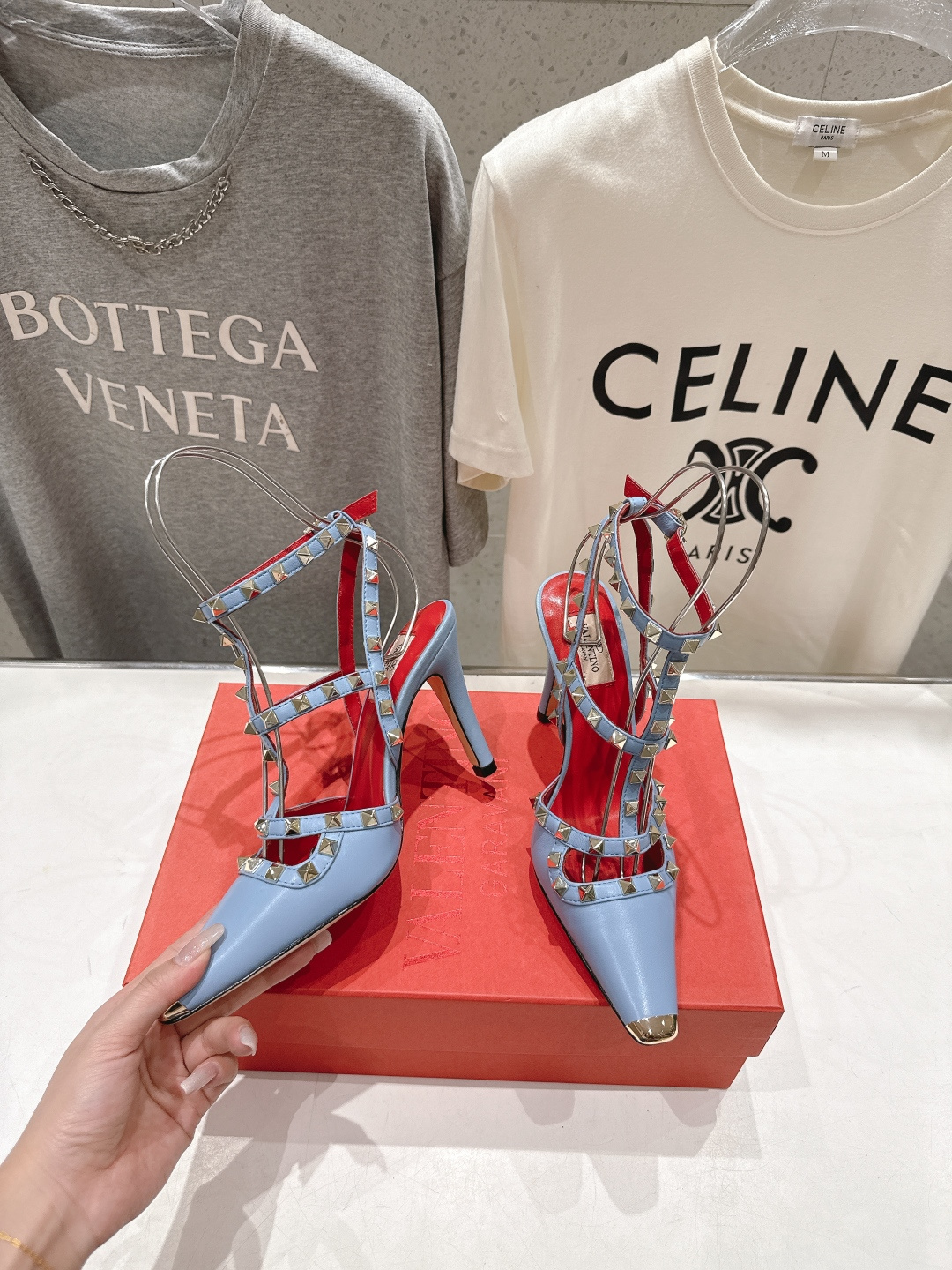 高版本出厂 ～New～顶级制作·Valentino*·华伦天奴〰️2026ss官方同步春夏走秀新款高跟鞋