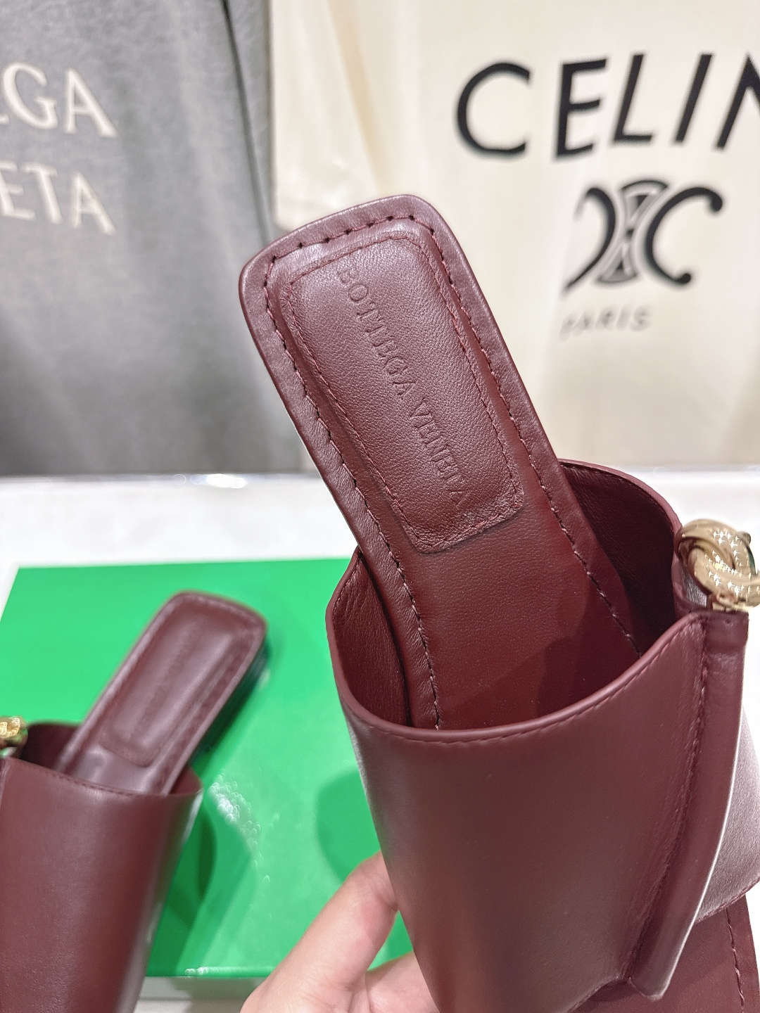 高版本出厂 Bottega Veneta/BV F065 2026ss夏季新款Solstice女士平底拖