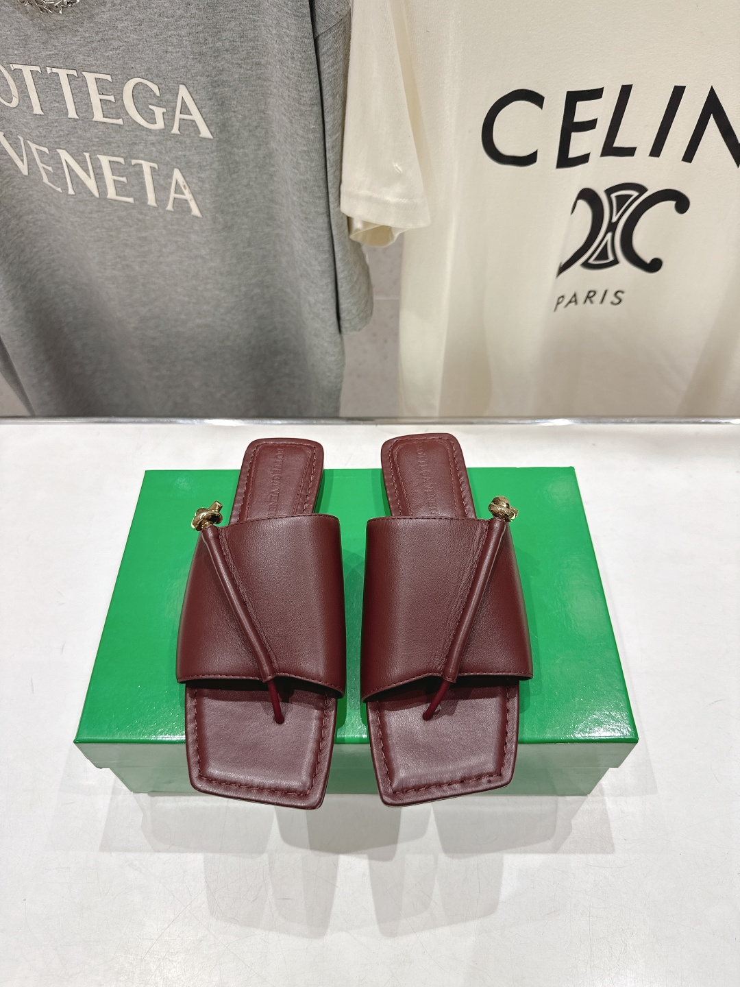 高版本出厂 Bottega Veneta/BV F065 2026ss夏季新款Solstice女士平底拖