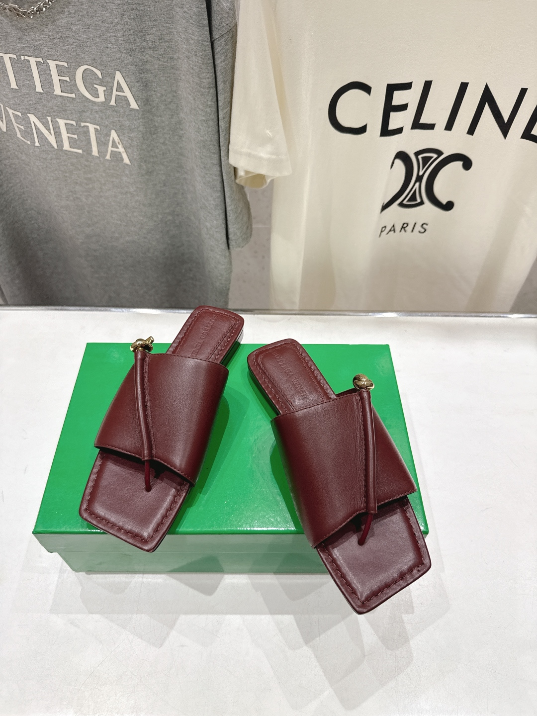 高版本出厂 Bottega Veneta/BV F065 2026ss夏季新款Solstice女士平底拖