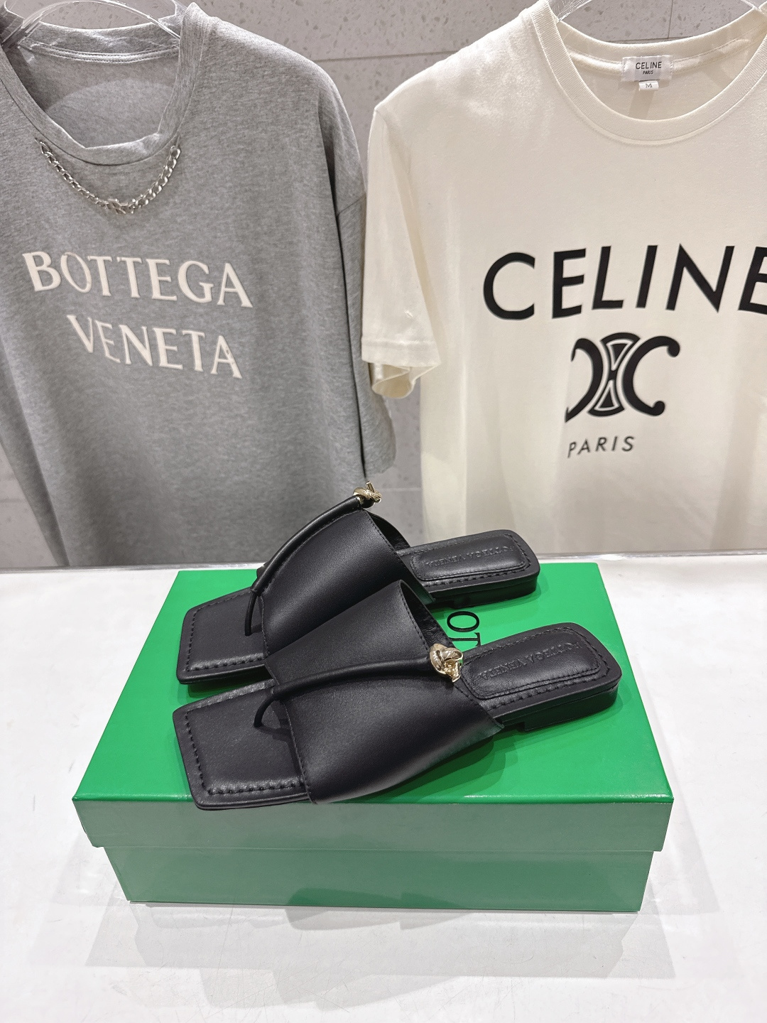 高版本出厂 Bottega Veneta/BV F065 2026ss夏季新款Solstice女士平底拖