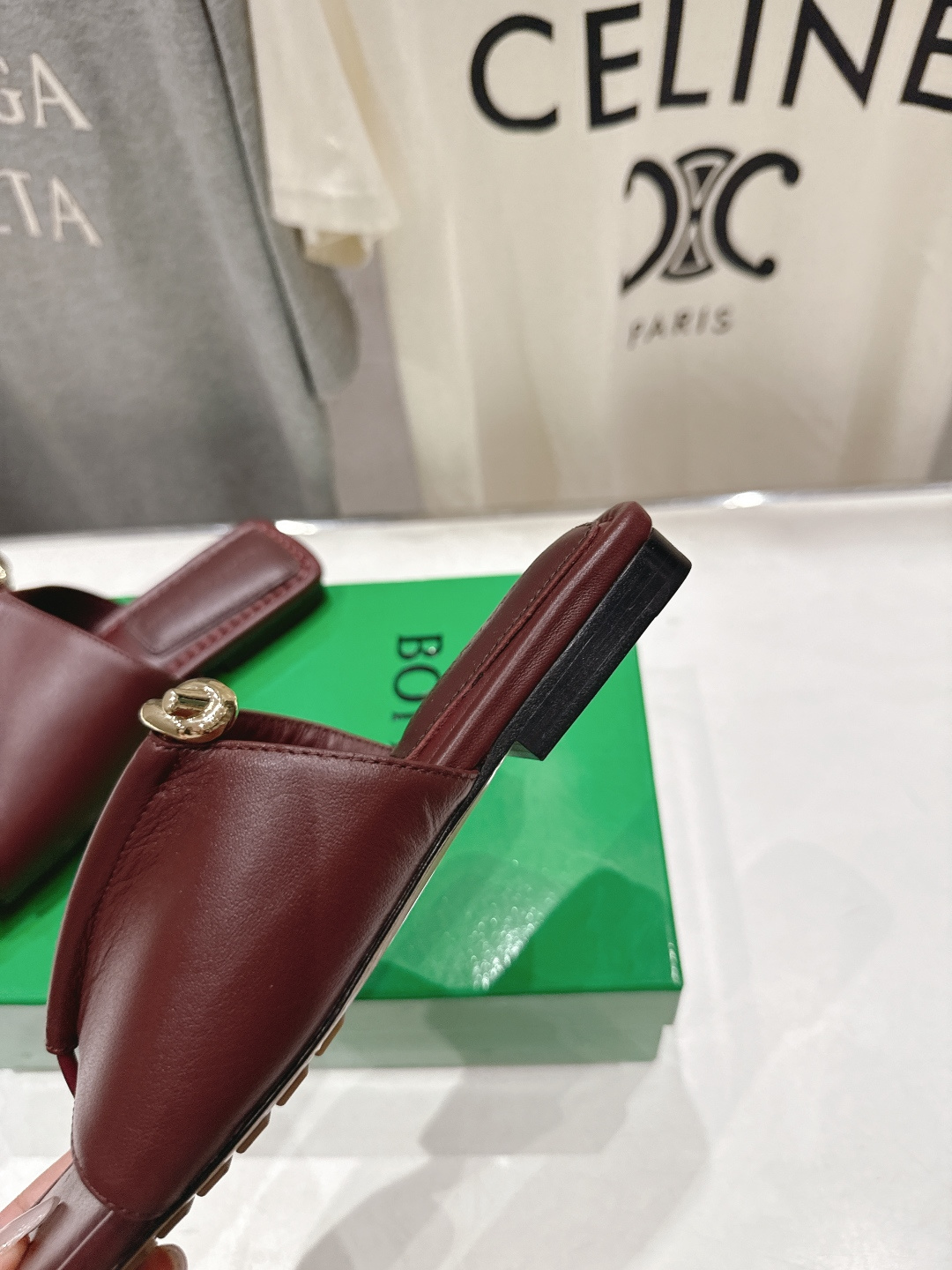 高版本出厂 Bottega Veneta/BV F065 2026ss夏季新款Solstice女士平底拖