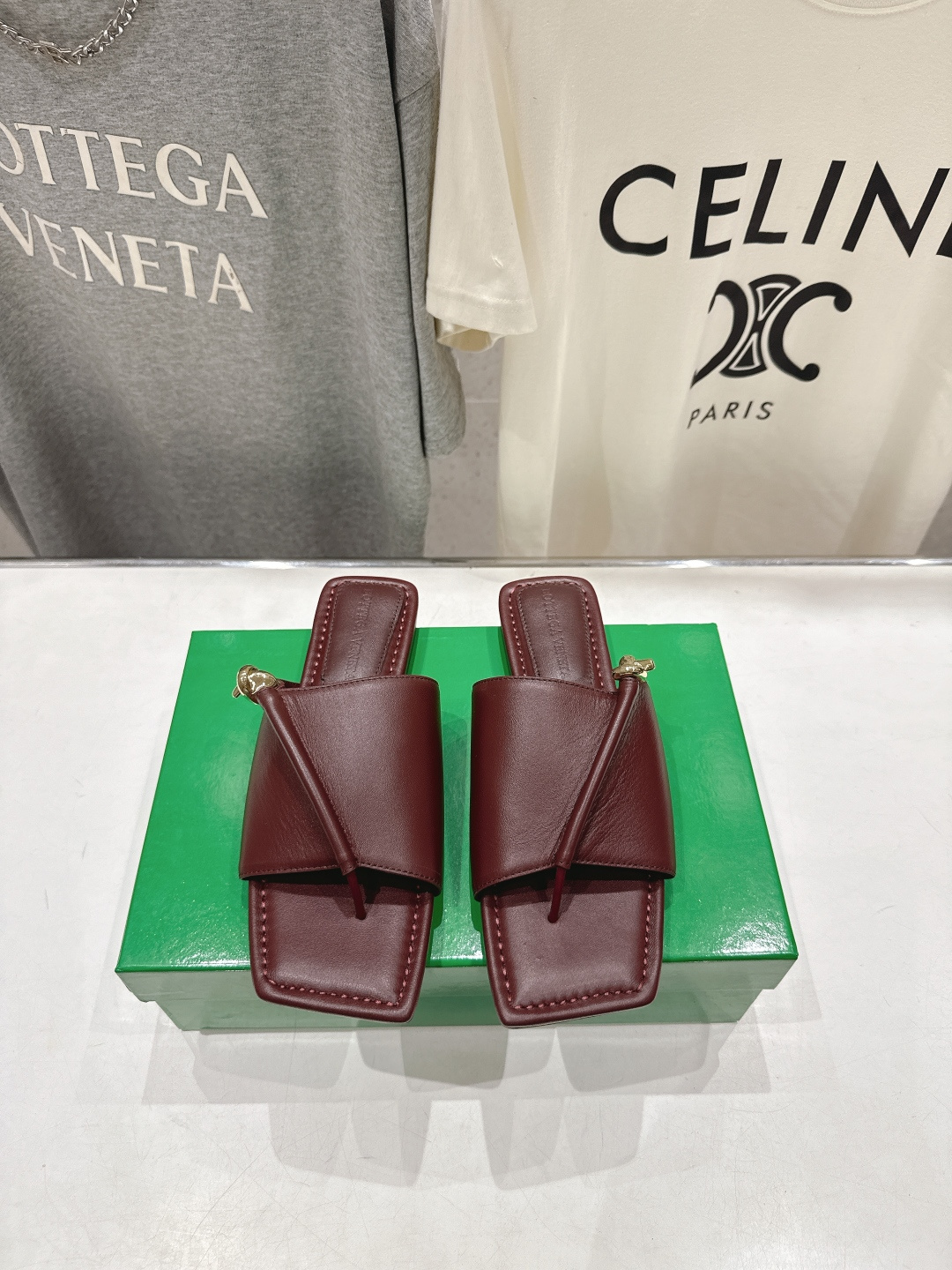 高版本出厂 Bottega Veneta/BV F065 2026ss夏季新款Solstice女士平底拖