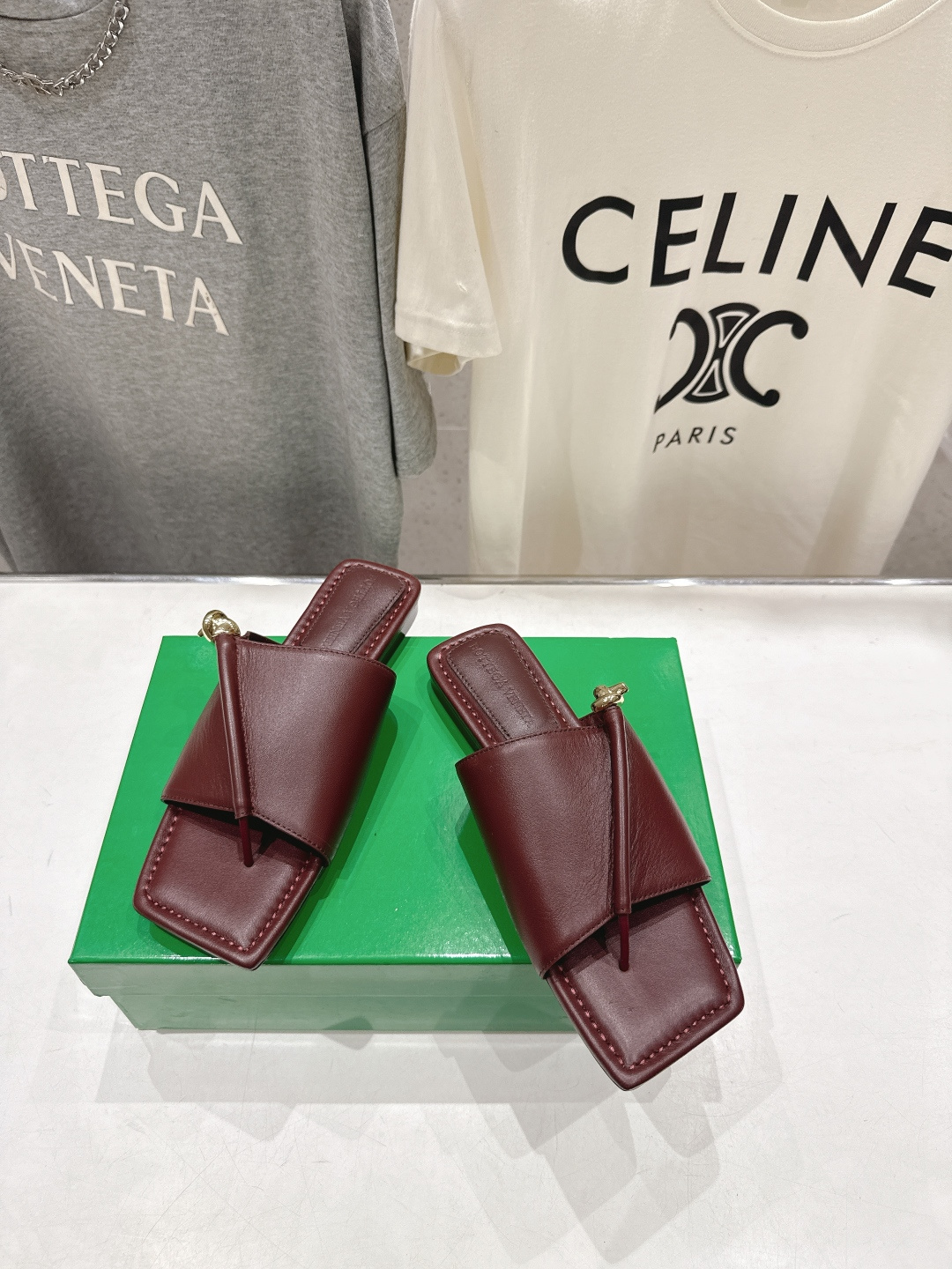 高版本出厂 Bottega Veneta/BV F065 2026ss夏季新款Solstice女士平底拖