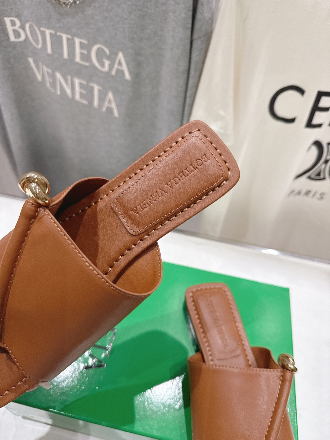 高版本出厂 Bottega Veneta/BV F065 2026ss夏季新款Solstice女士平底拖