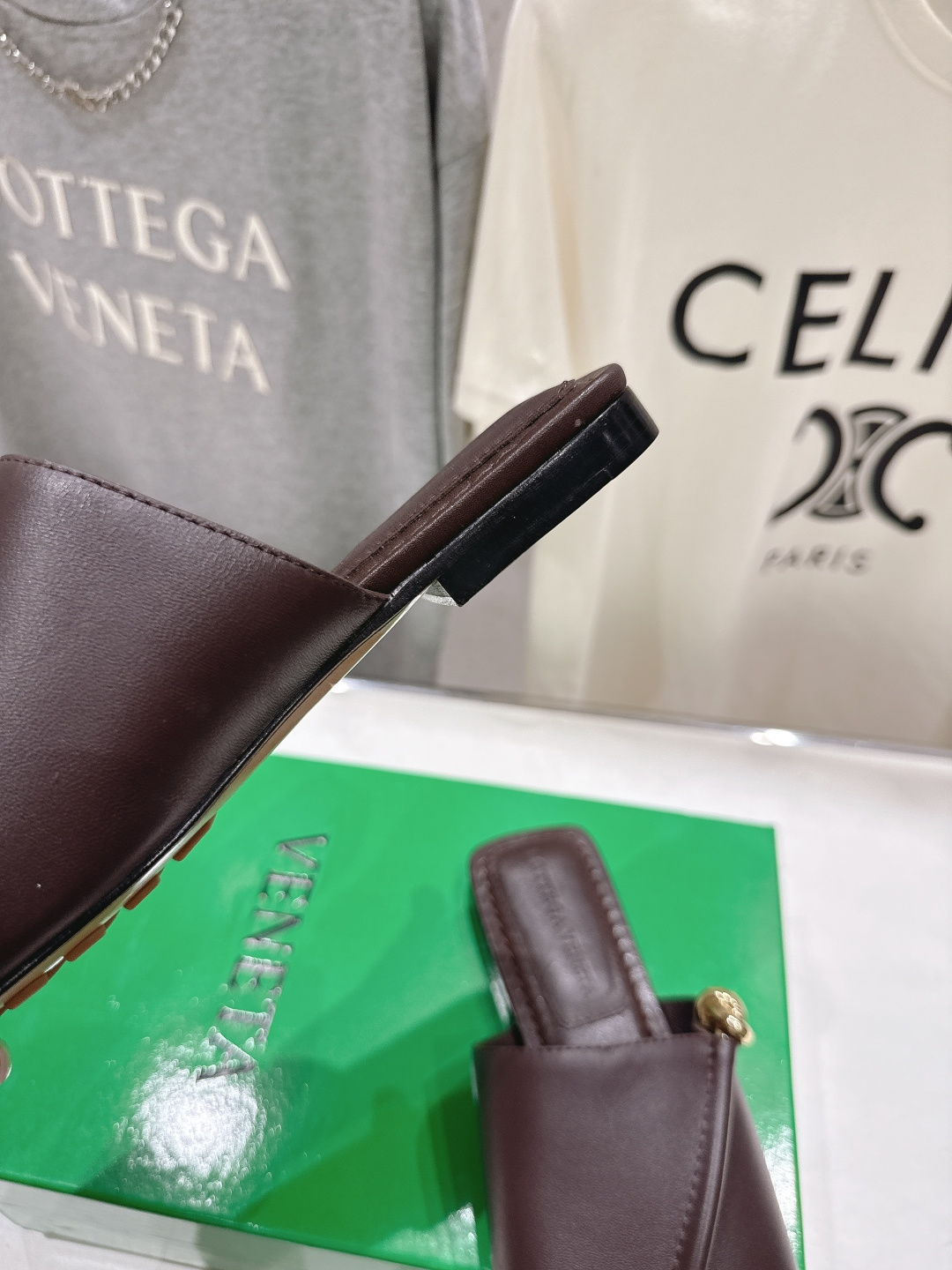 高版本出厂 Bottega Veneta/BV F065 2026ss夏季新款Solstice女士平底拖