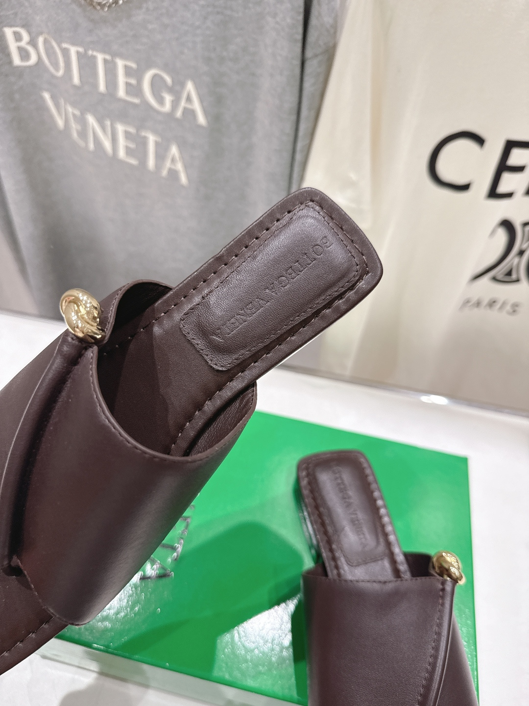 高版本出厂 Bottega Veneta/BV F065 2026ss夏季新款Solstice女士平底拖