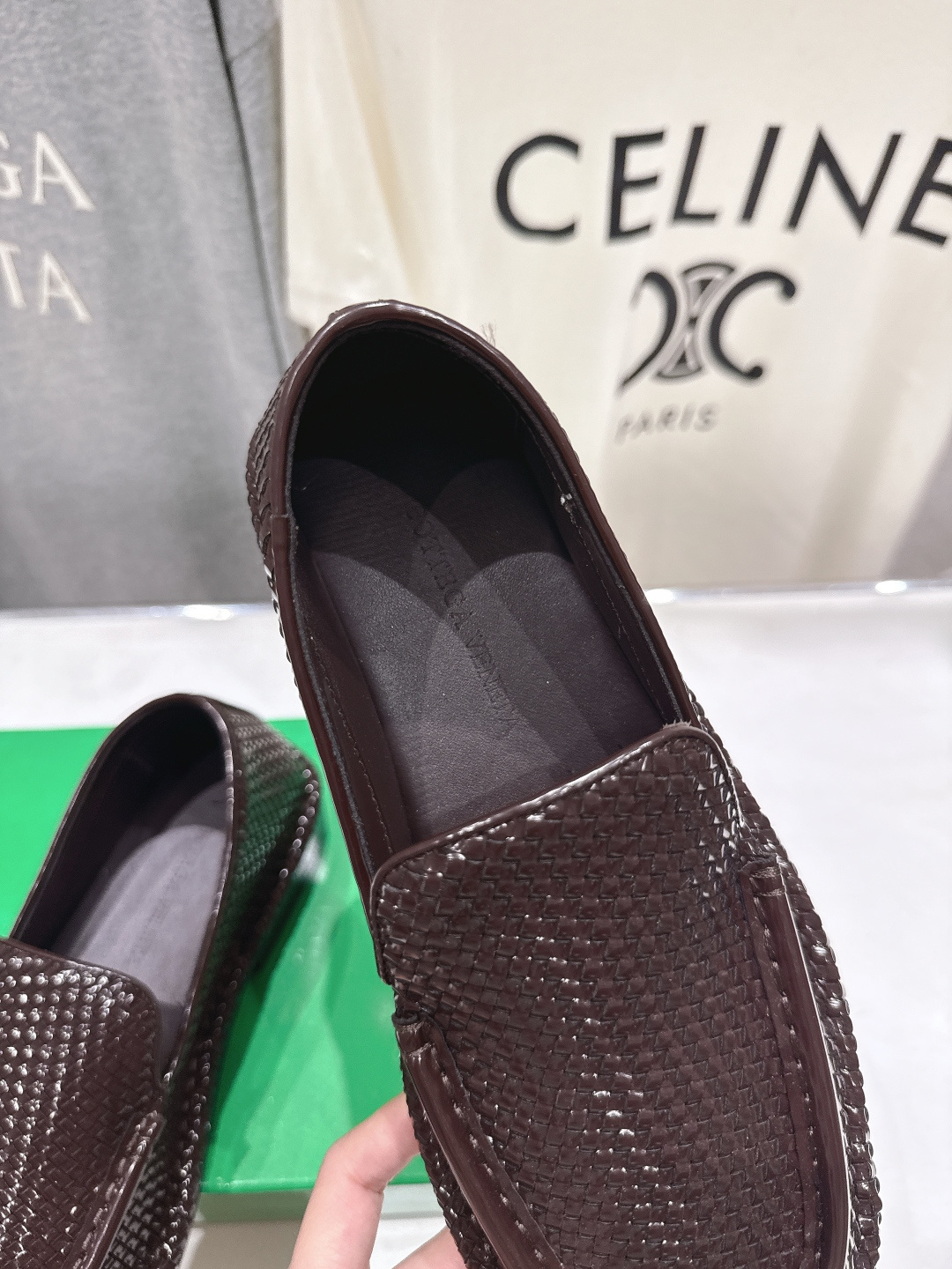 高版本出厂 男码+10 Bottega Veneta/BV F065 2026ss新款真皮手工编织 As
