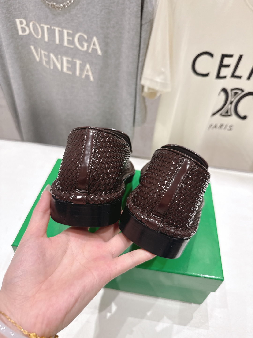 高版本出厂 男码+10 Bottega Veneta/BV F065 2026ss新款真皮手工编织 As