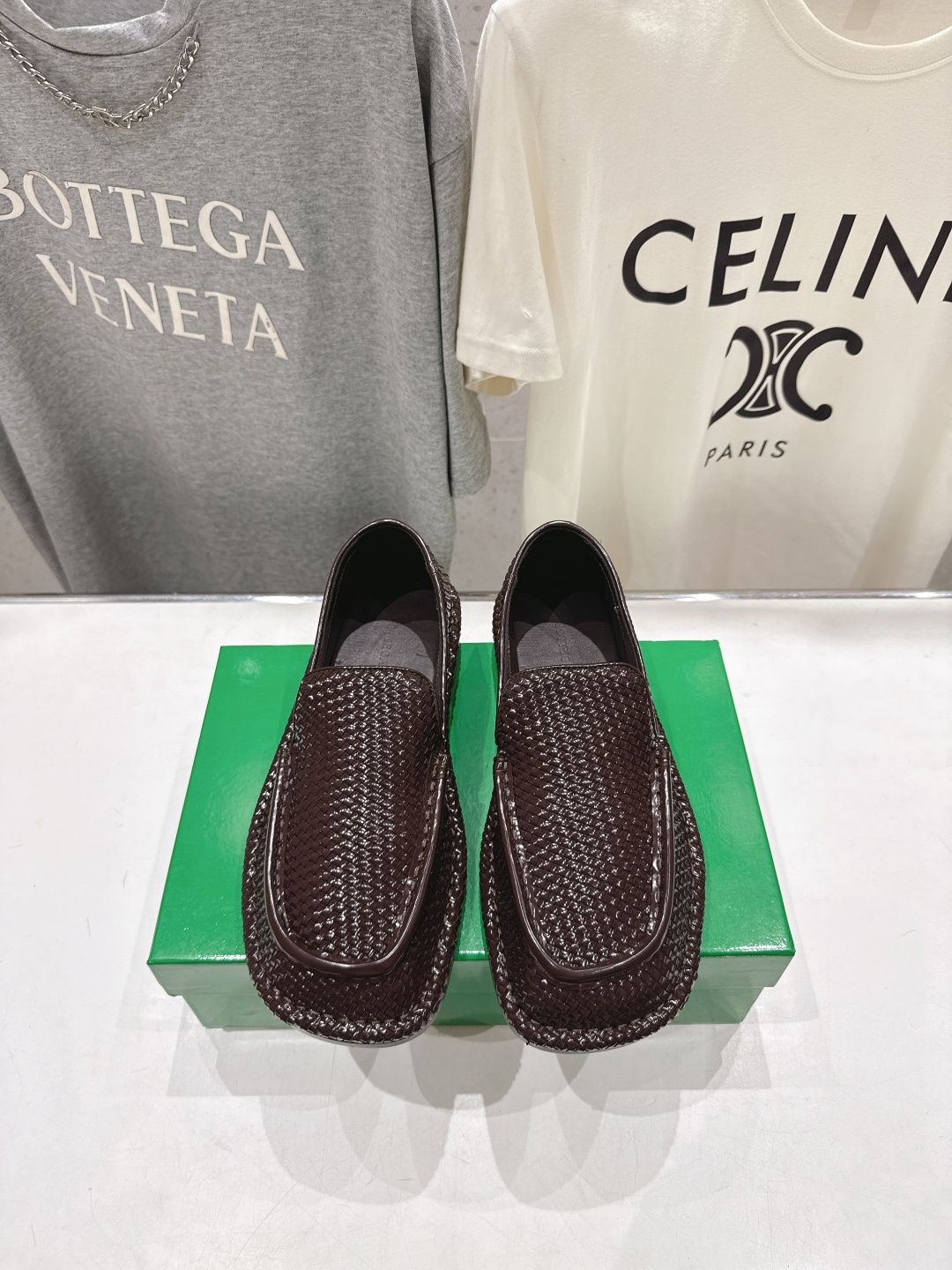 高版本出厂 男码+10 Bottega Veneta/BV F065 2026ss新款真皮手工编织 As