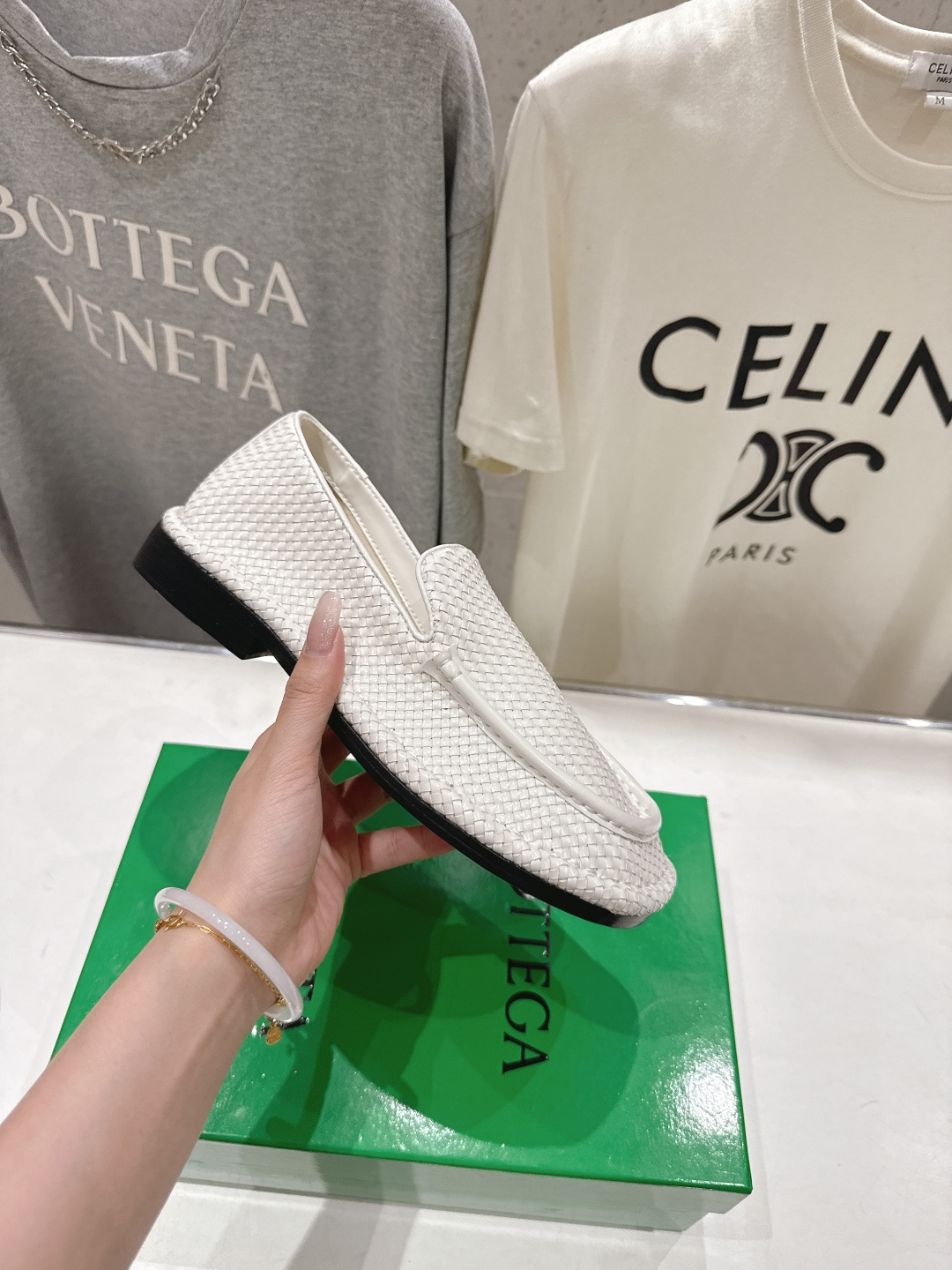 高版本出厂 男码+10 Bottega Veneta/BV F065 2026ss新款真皮手工编织 As