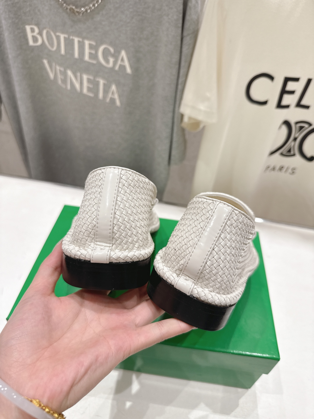 高版本出厂 男码+10 Bottega Veneta/BV F065 2026ss新款真皮手工编织 As