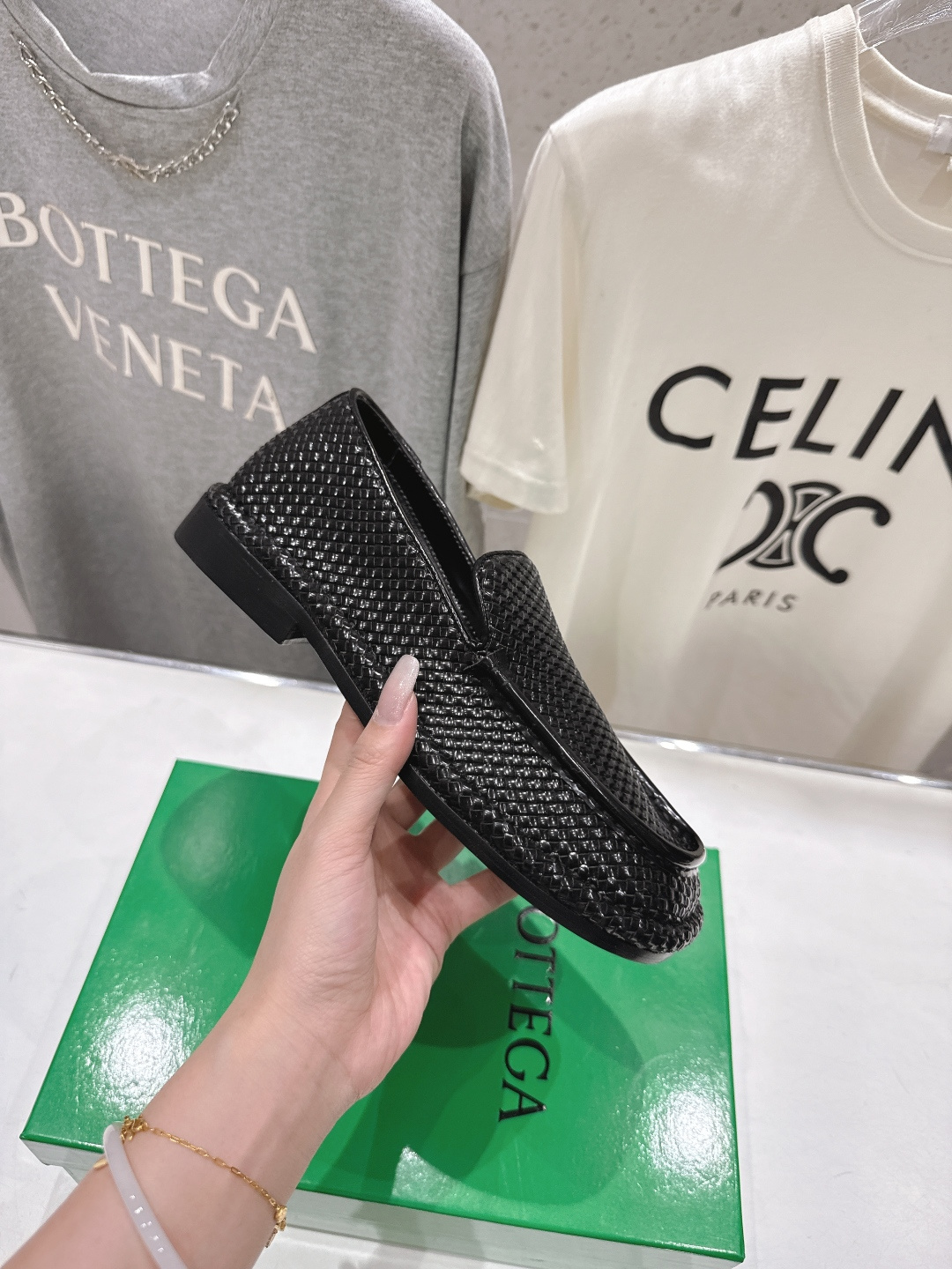 高版本出厂 男码+10 Bottega Veneta/BV F065 2026ss新款真皮手工编织 As