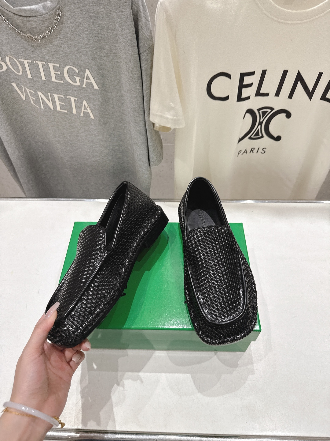高版本出厂 男码+10 Bottega Veneta/BV F065 2026ss新款真皮手工编织 As