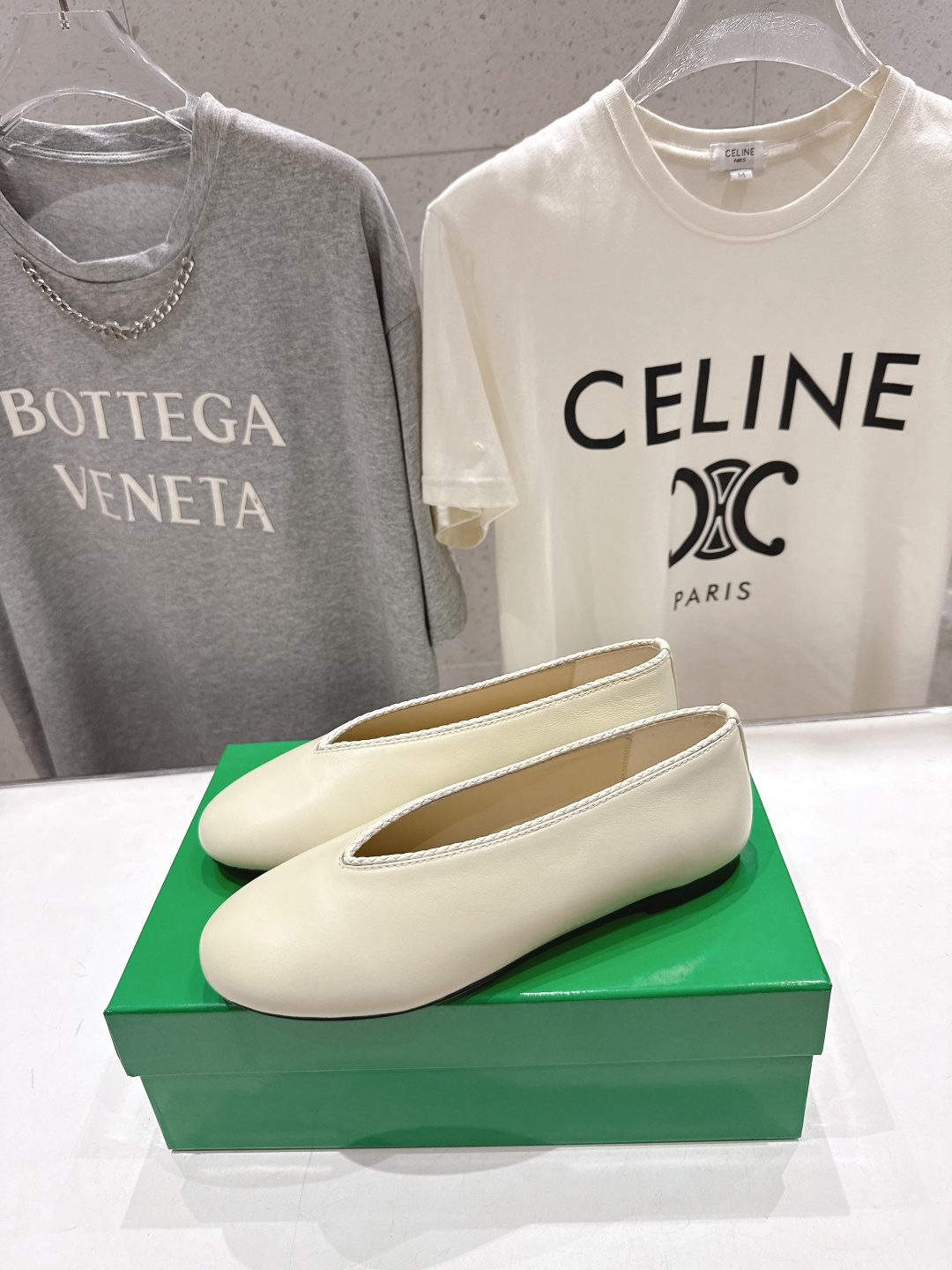 高版本出厂Bottega Veneta/BV F065 2026ss新款编织玛丽珍平底鞋乐福鞋 高定的配